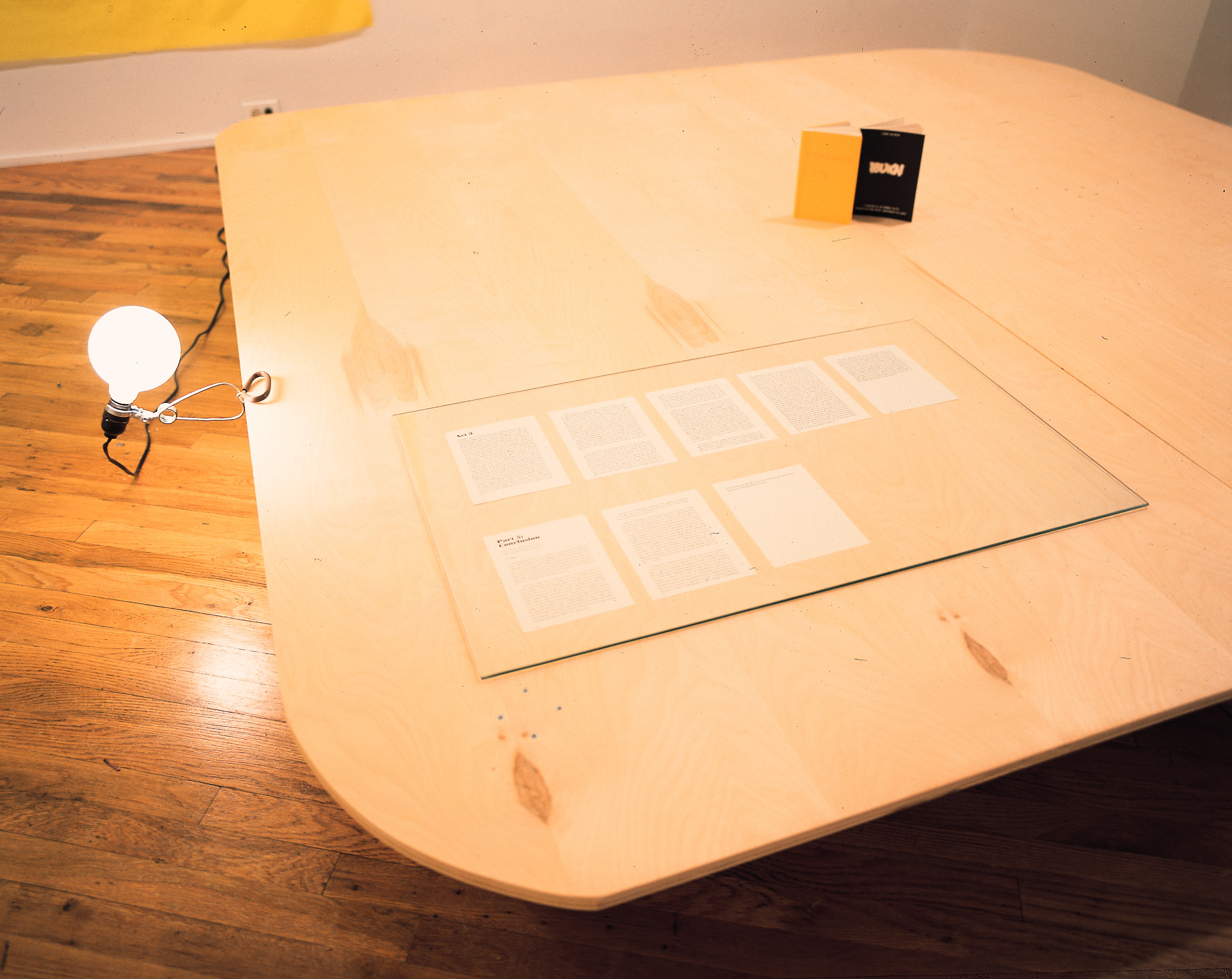 Prototype Ibuka! Coffee Table/Stage (Act 3), 1995