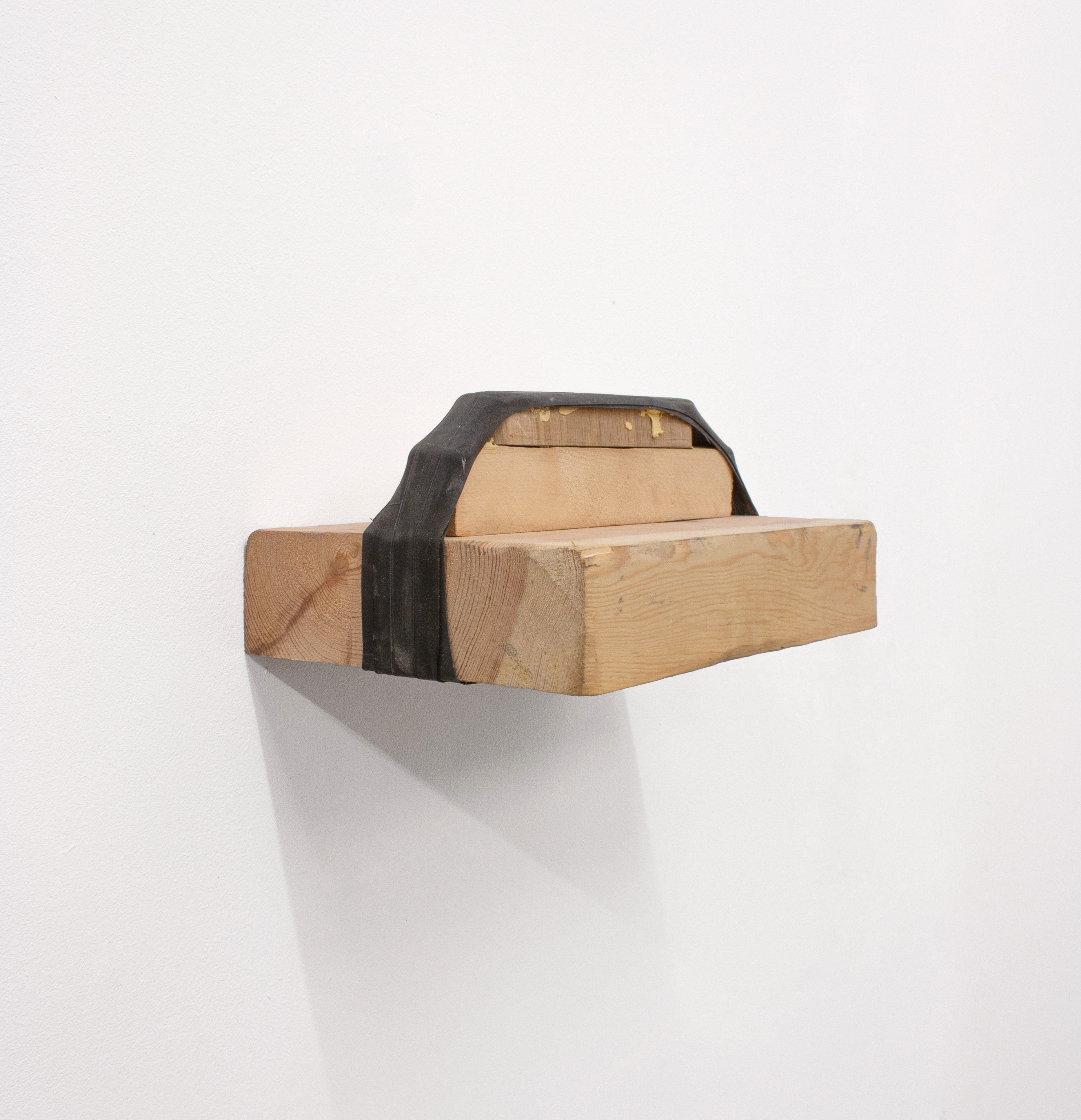 Beacon, 2019  Pine, maple, oak, rubber  35 x 25 x 18 cm