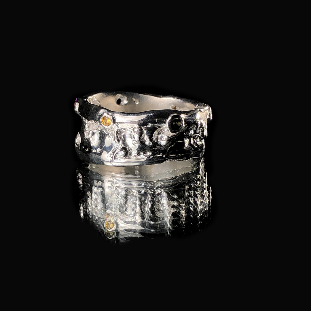 Unique Sapphire Ring 