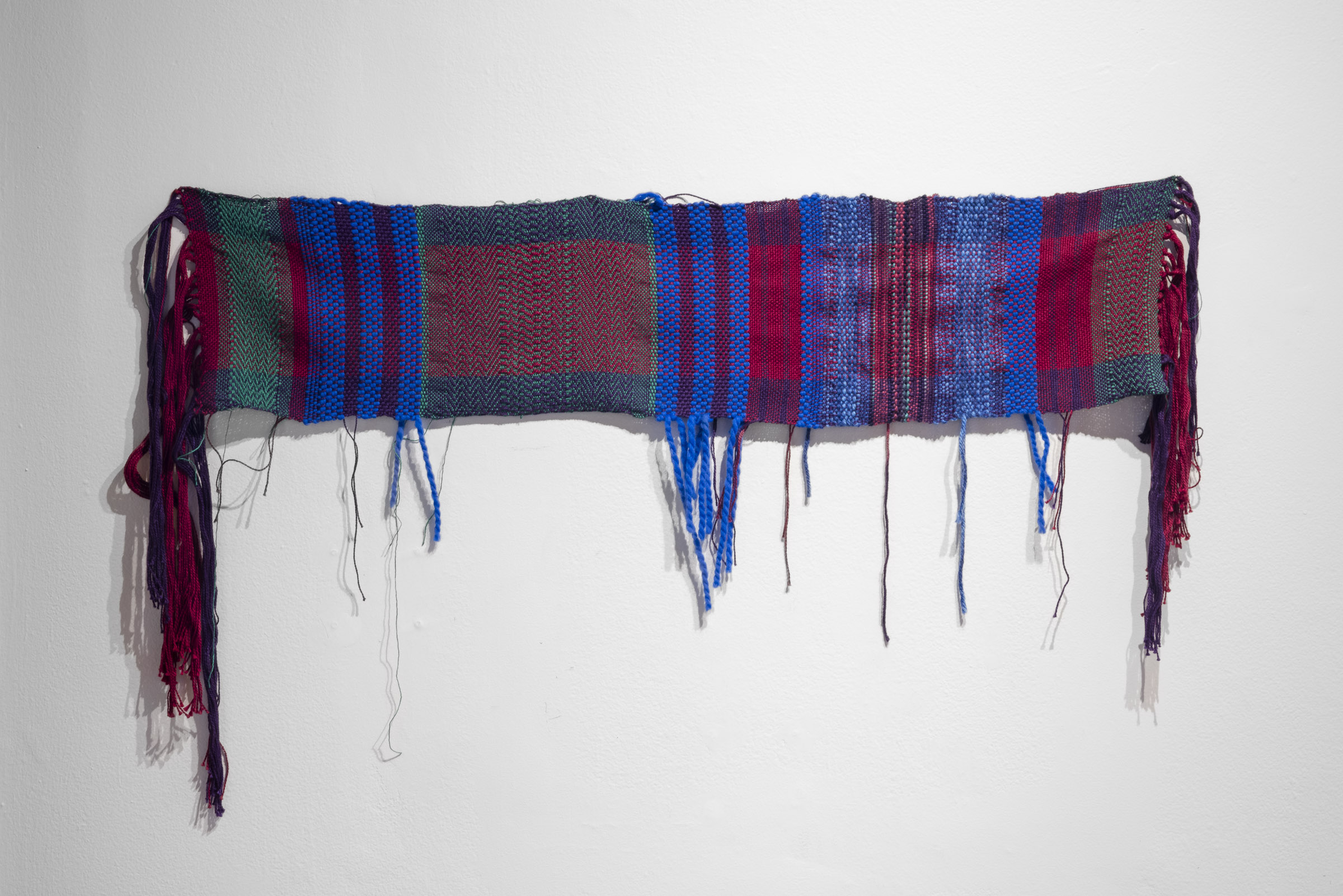 Buzz | Cotton yarn weaving | 42 &frac34; x 25 &frac12; in | 2023