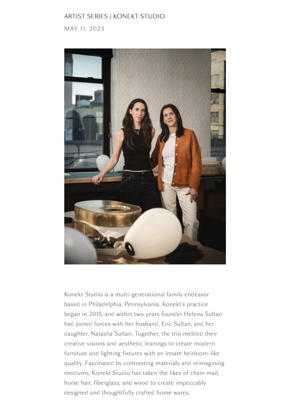 Click for full interview