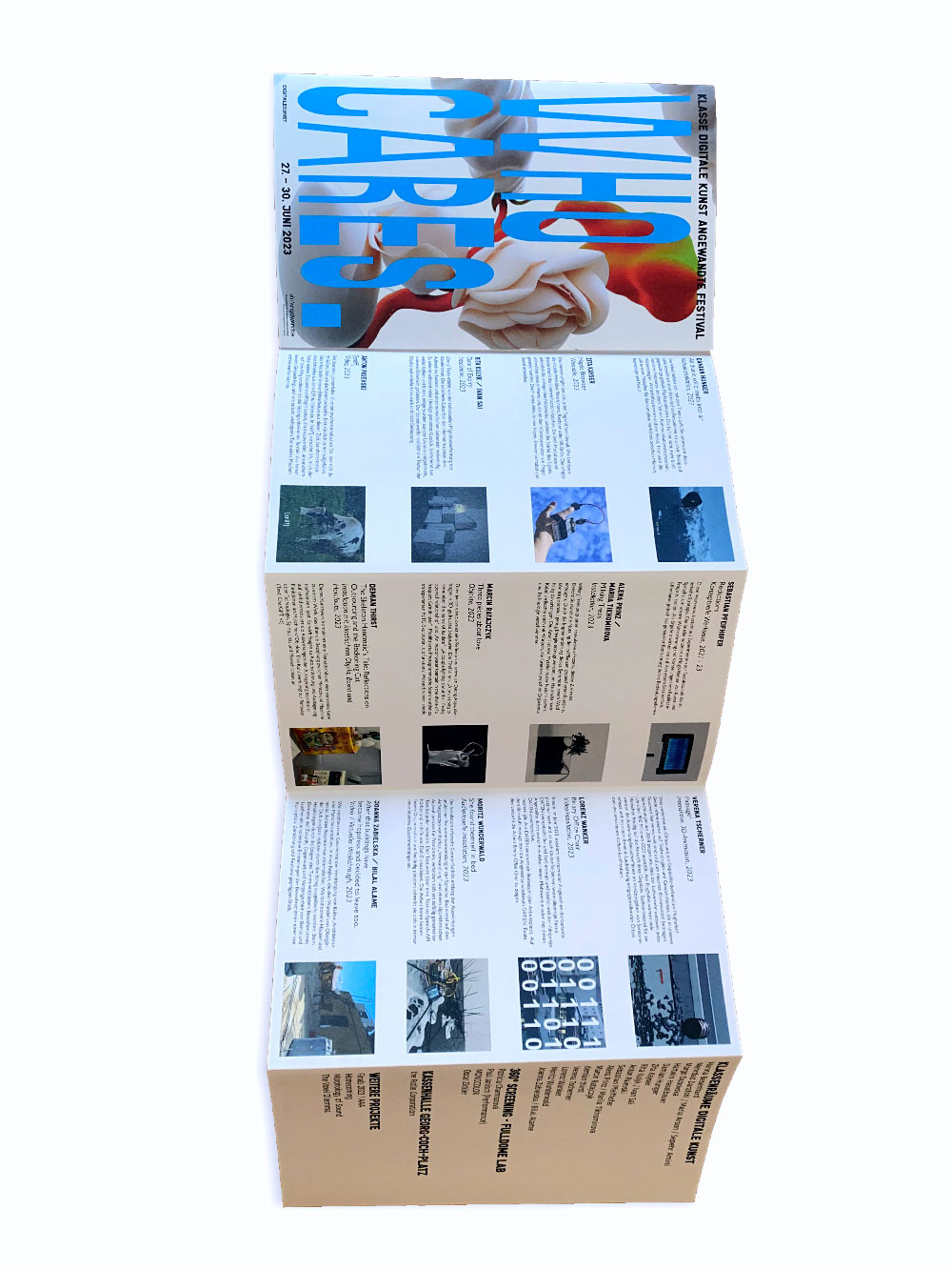 art festival leporello