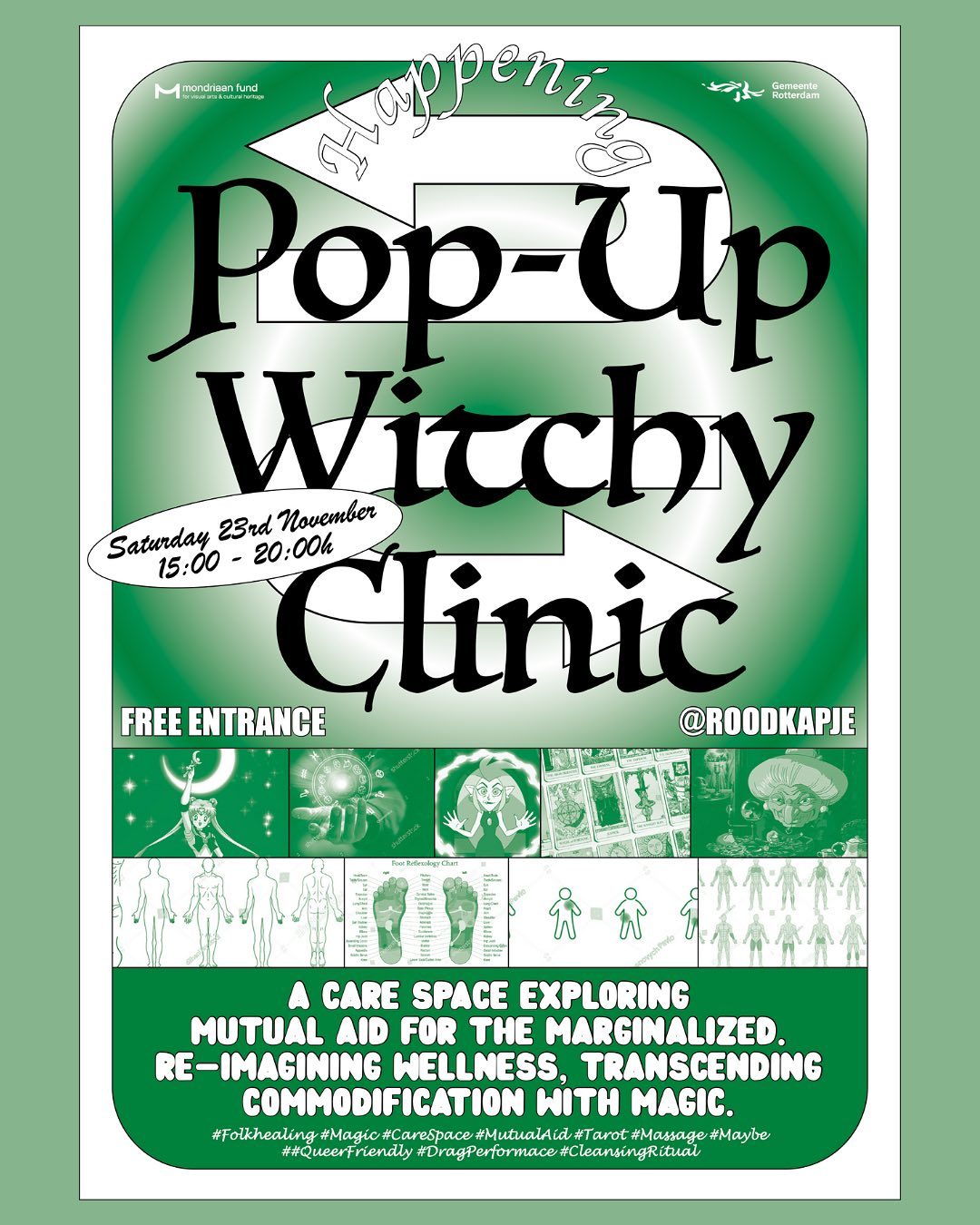 happening #6: POP-UP WITCHY CLININC - a care space for the marginalized