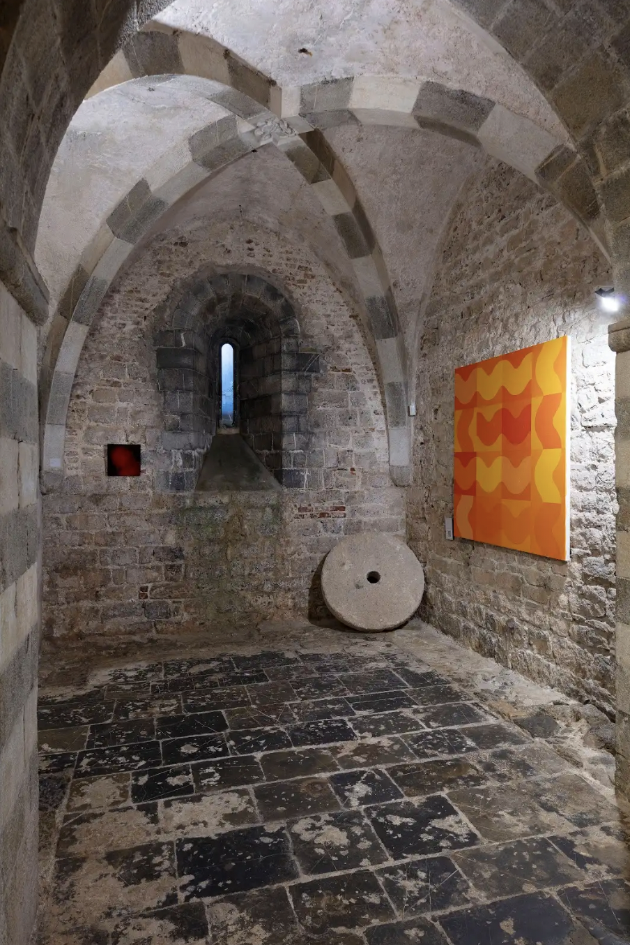 Faro dell'arte contemporanea, curated by Chiara Guidi, Castello di San Giorgio, Piazza San Giorgio, Lerici, detail Leonardo Dalla Torre