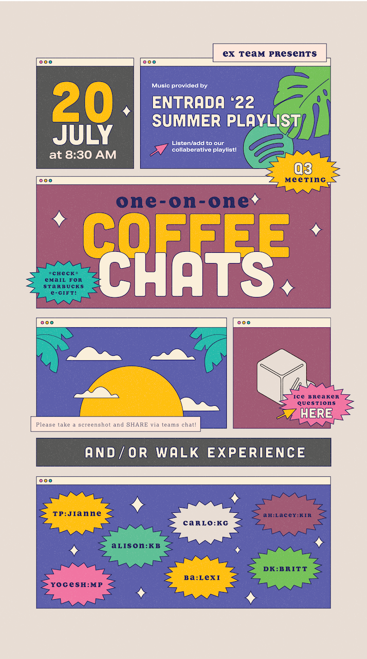 interactive digital poster / 2023