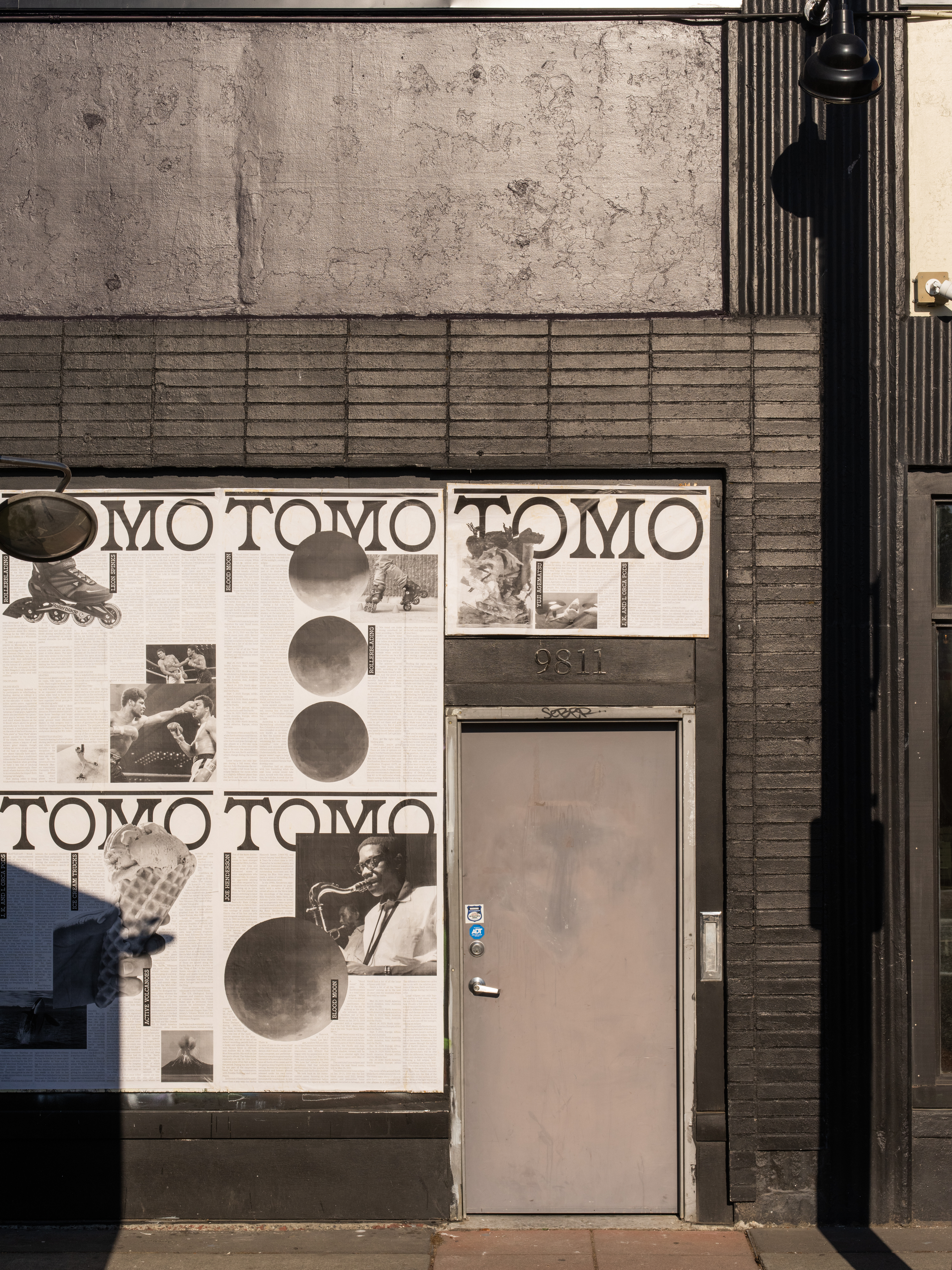 front door of TOMO pre opening