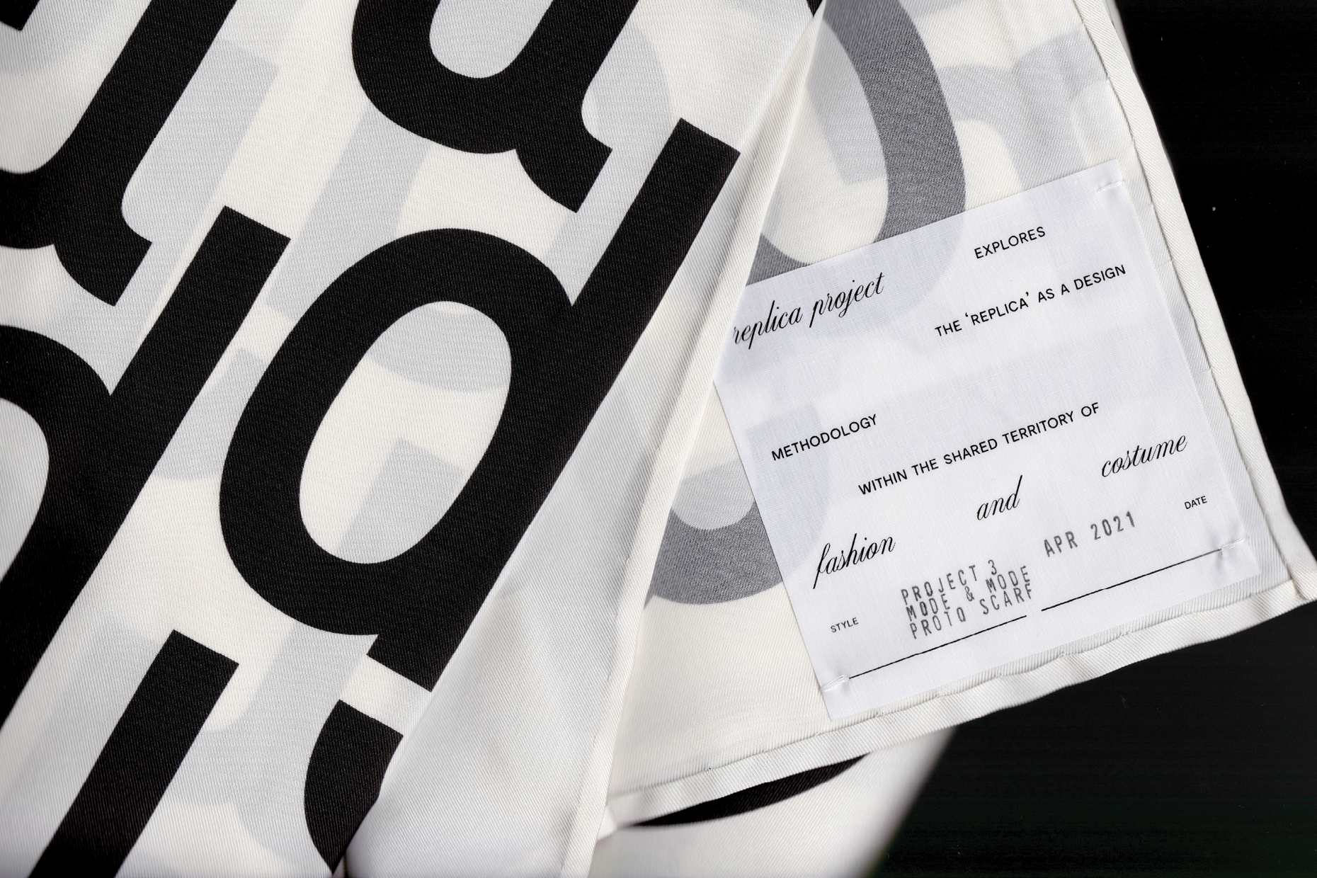 Replica Project, fashion collection, 2021