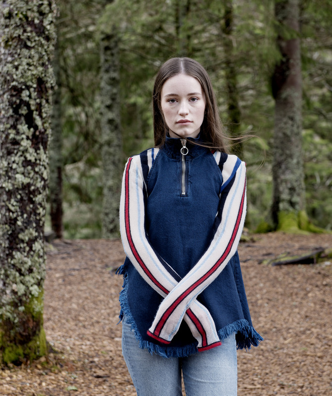 Singer/Songwriter Sigrid photographed by Helge Skodvin — Institute Artist