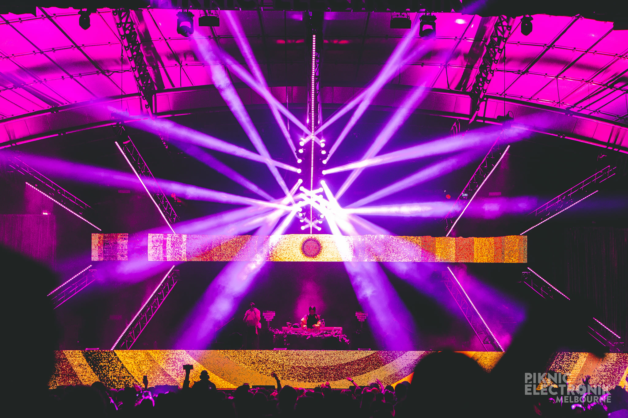 VJ - Piknic Électronic Melb, Peggy Gou: Photo by Wade Malligan