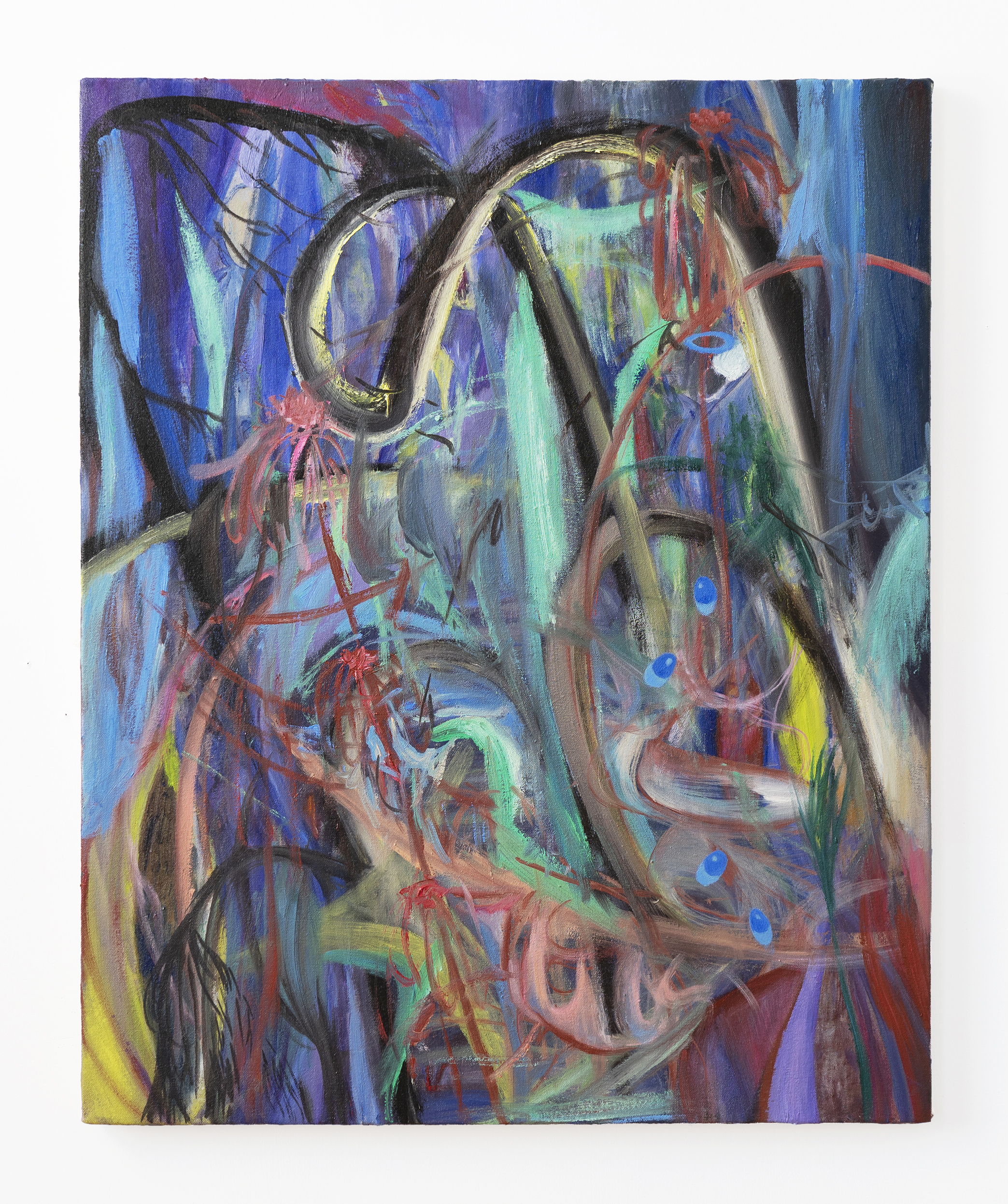 3:47am, 2022, oil on canvas, 26 x 21 IN