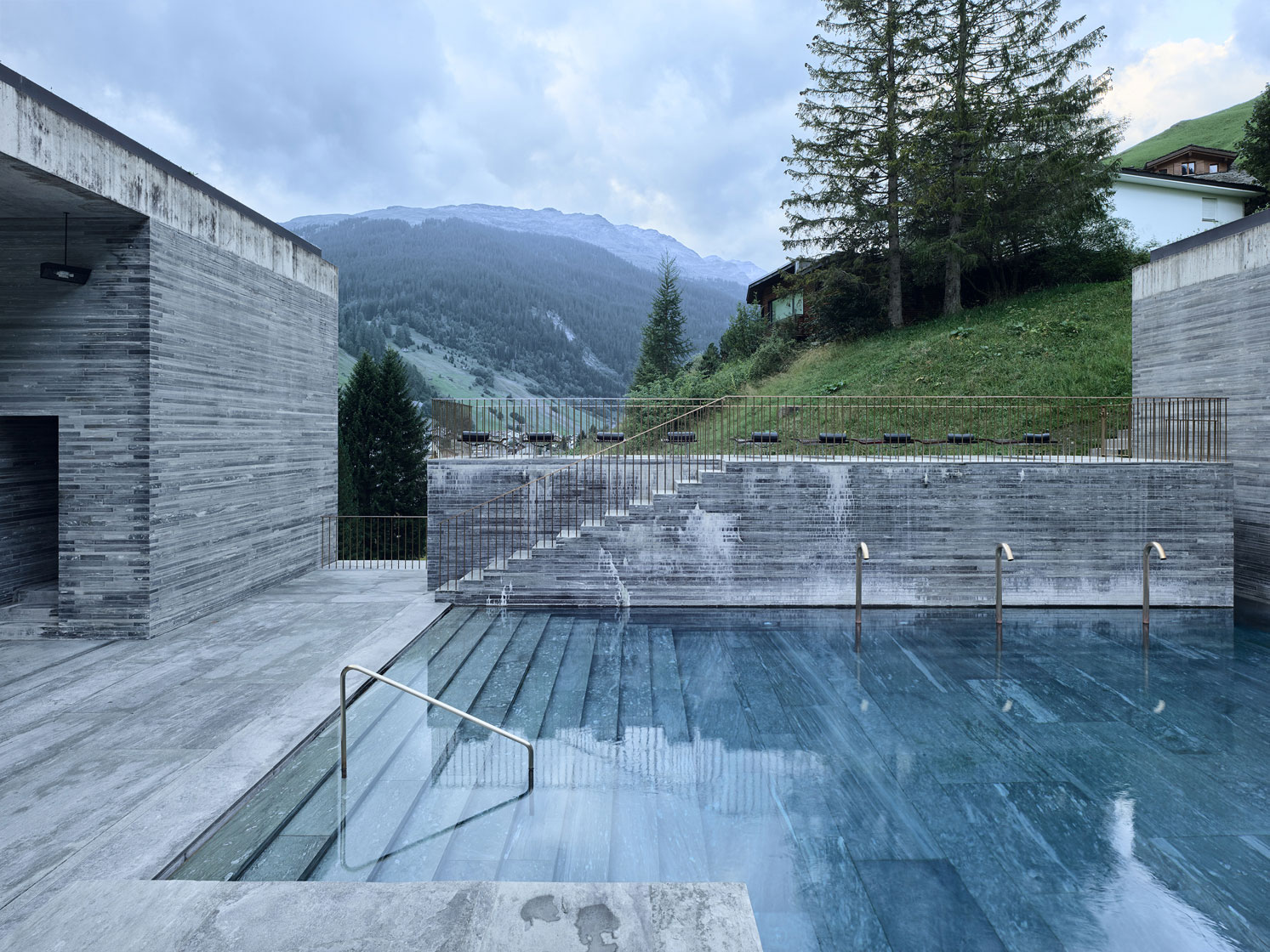 PETER ZUMTHOR - 7132 HOTEL - VALS, SWITZERLAND
