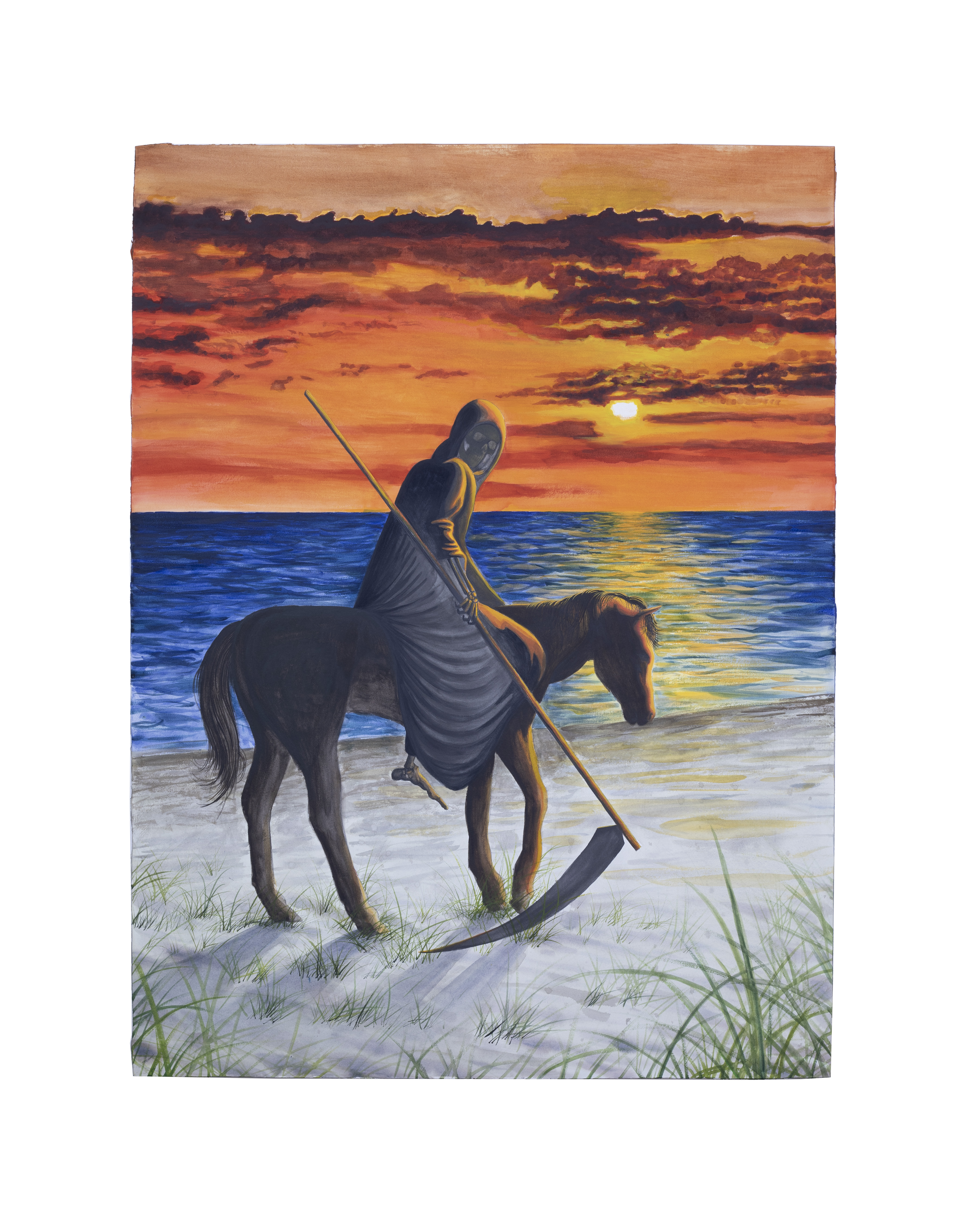 Things Will Never Be The Same,&nbsp;2021   36 x 48 in (91.44 x 121.92 cm)🔴