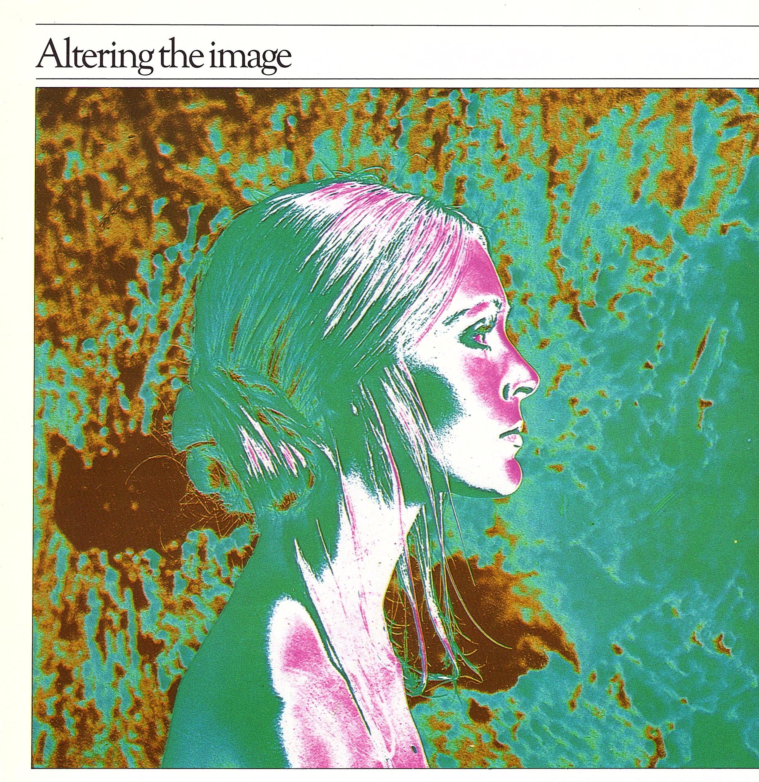 Altering the Image, 2025, found image, 20 x 24.5 cm