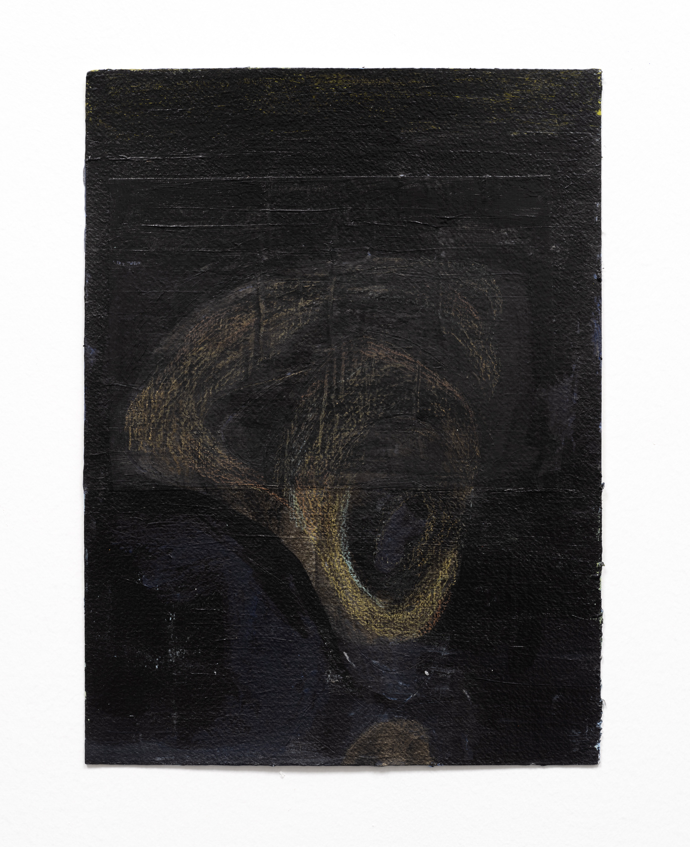 Untitled (Ballet), 2022, 12 x 9 in, Acrylic, printed photograph, and oil pastel on paper