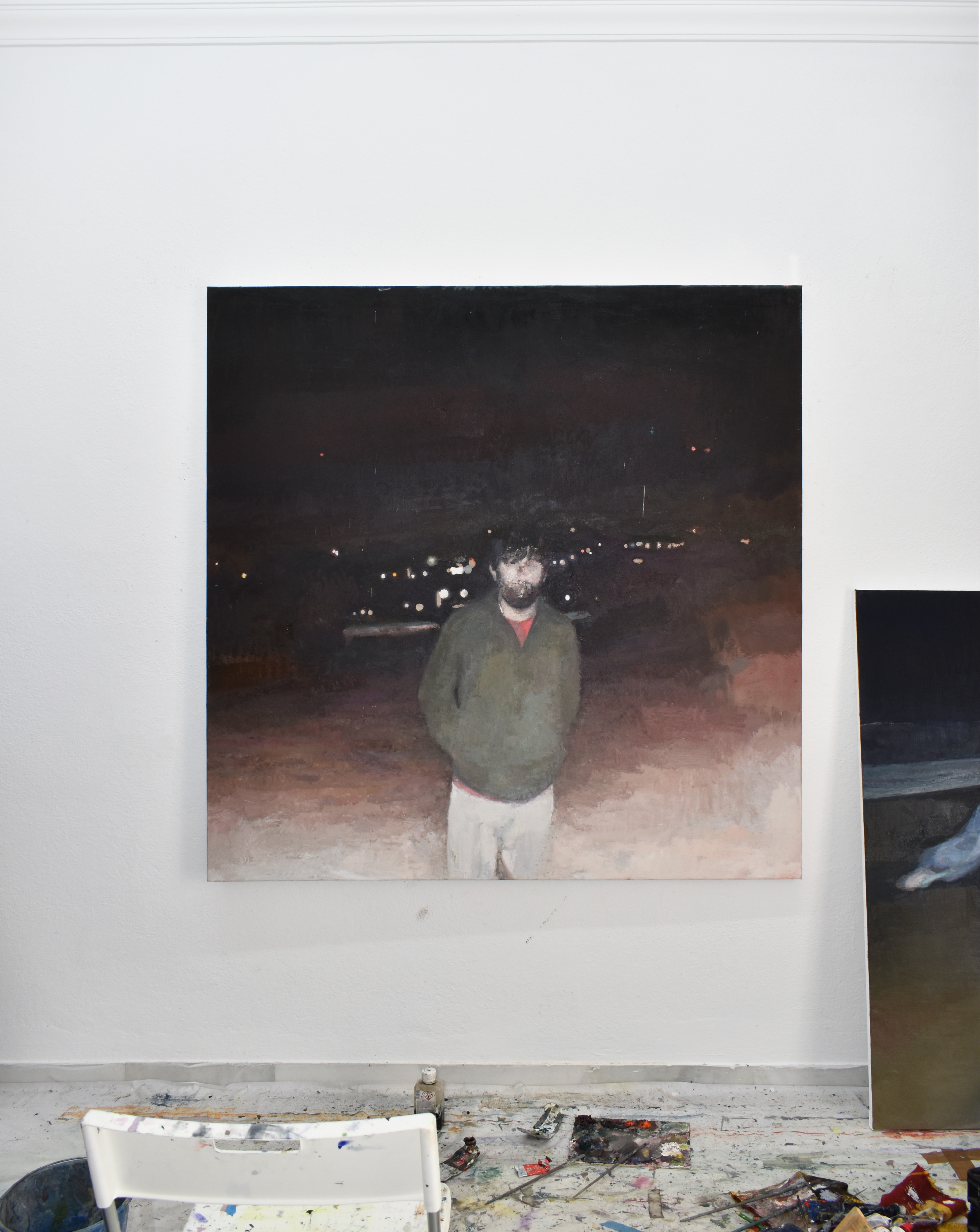 C.R.E.A.M. 146 x 146 cm, oil on canvas, 2024