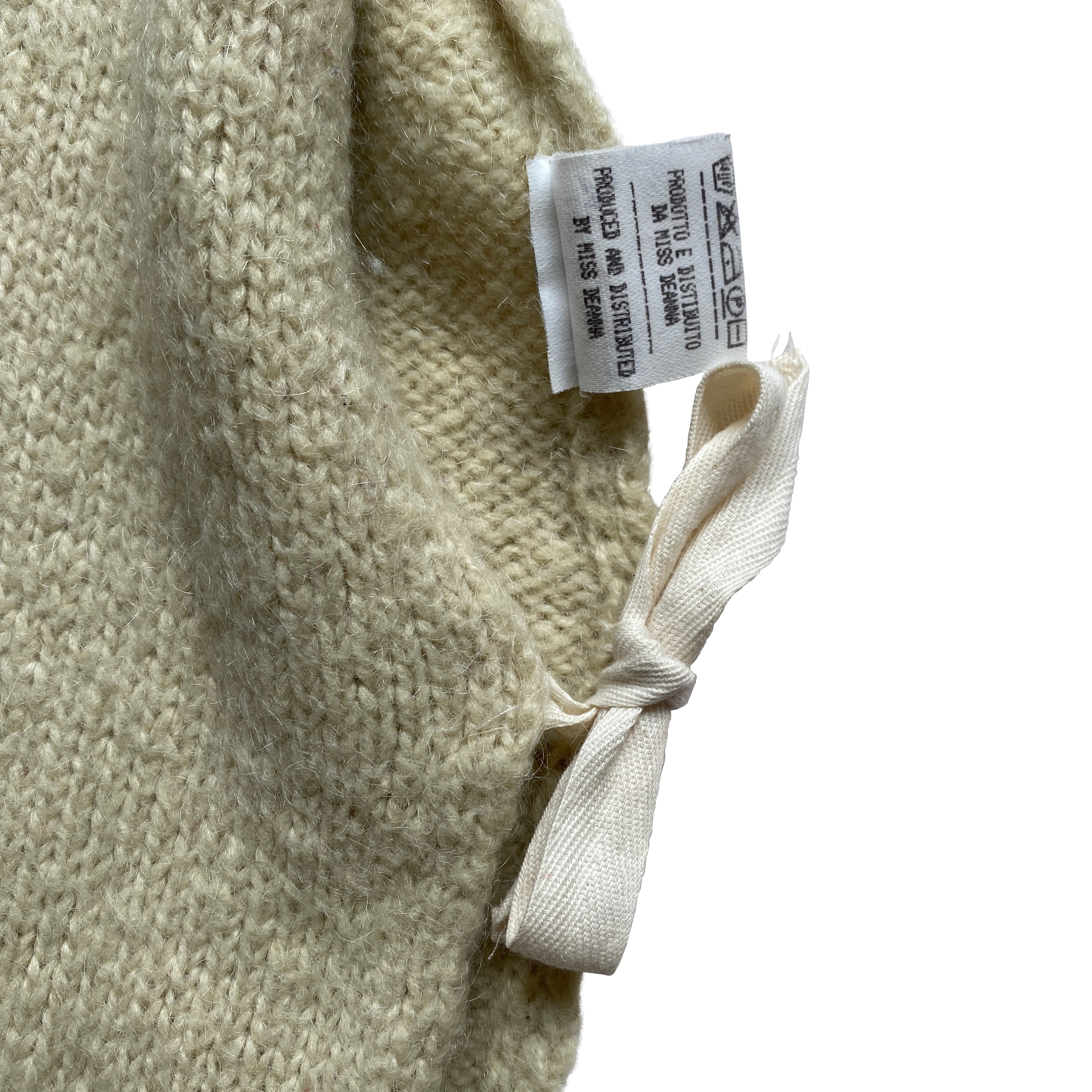 Maison Martin Margiela, A/W 2000 Miss Deanna Khaki Destroyed Knit 