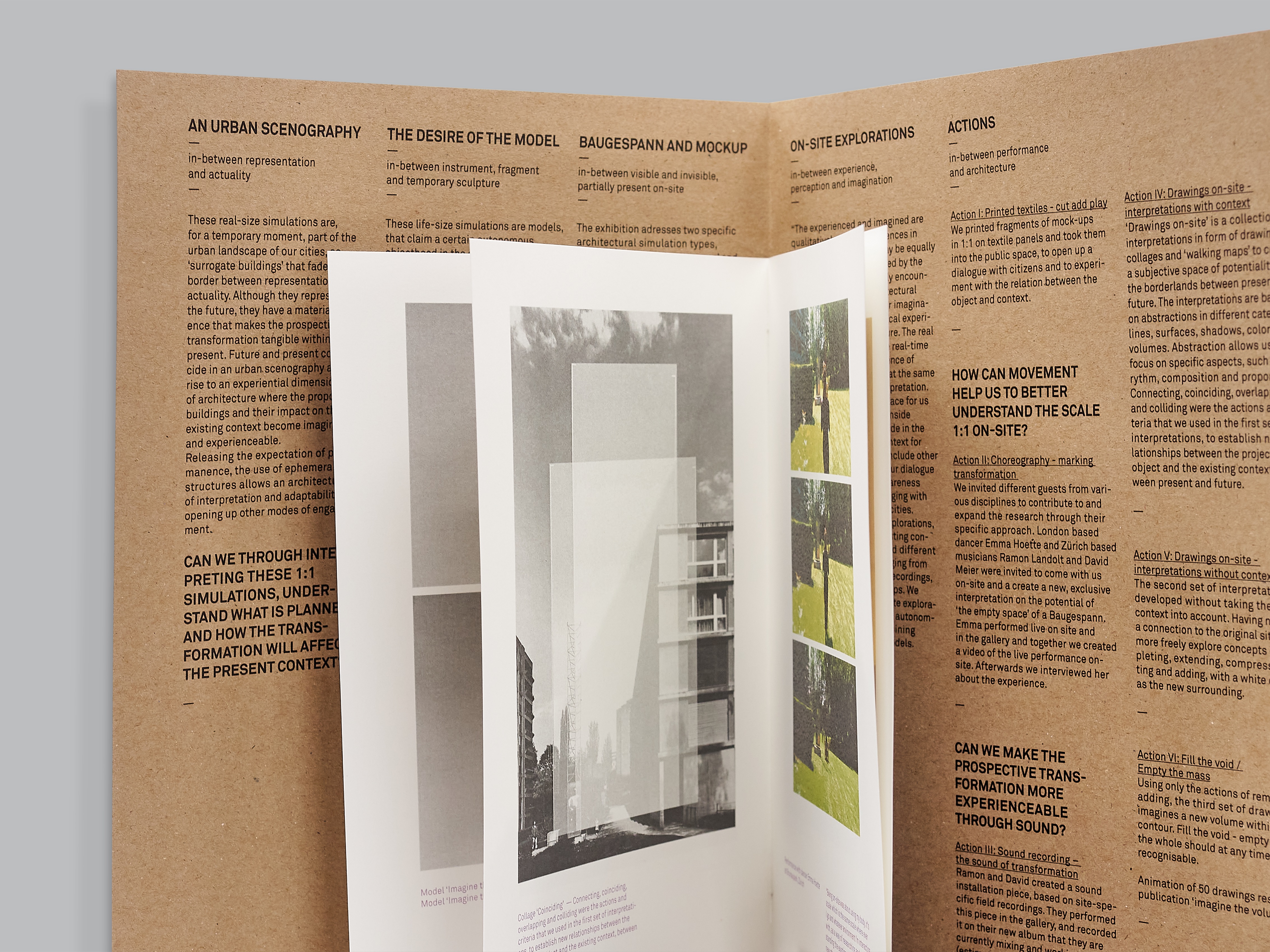 Publication/Exhibition documentation