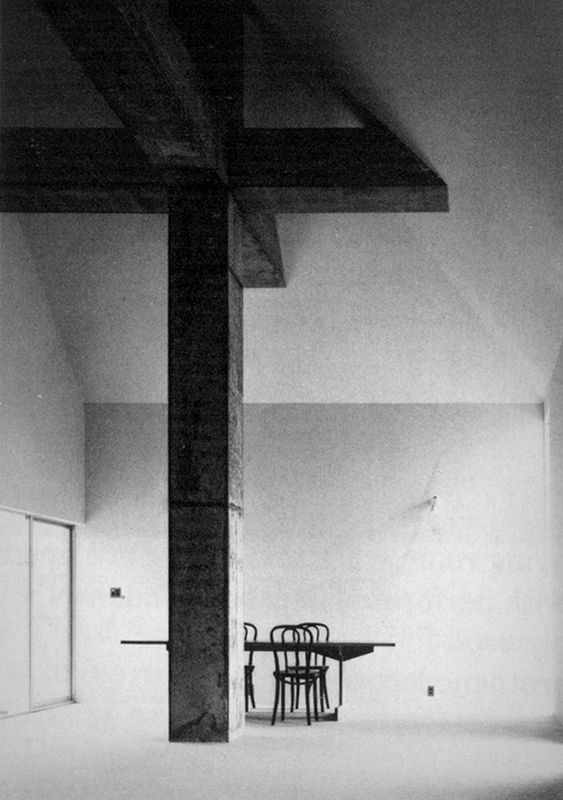 Kazuo Shinohara /// House on a curved road (Yashuyuki Suzuki House)