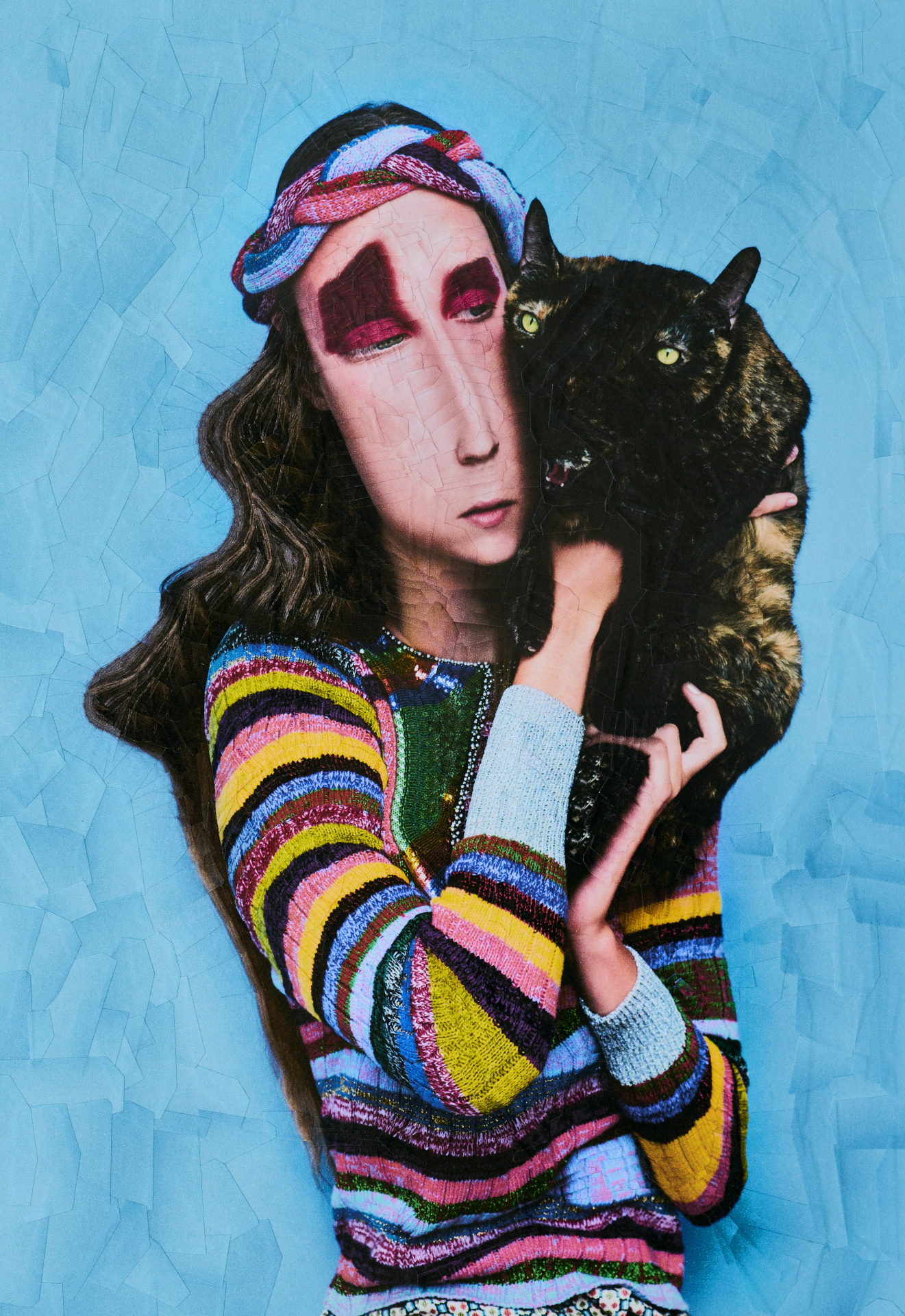 Agapornis V,  Gucci F/W 2017 with César Segarra, 2017, 8.2 x 11.6 inches