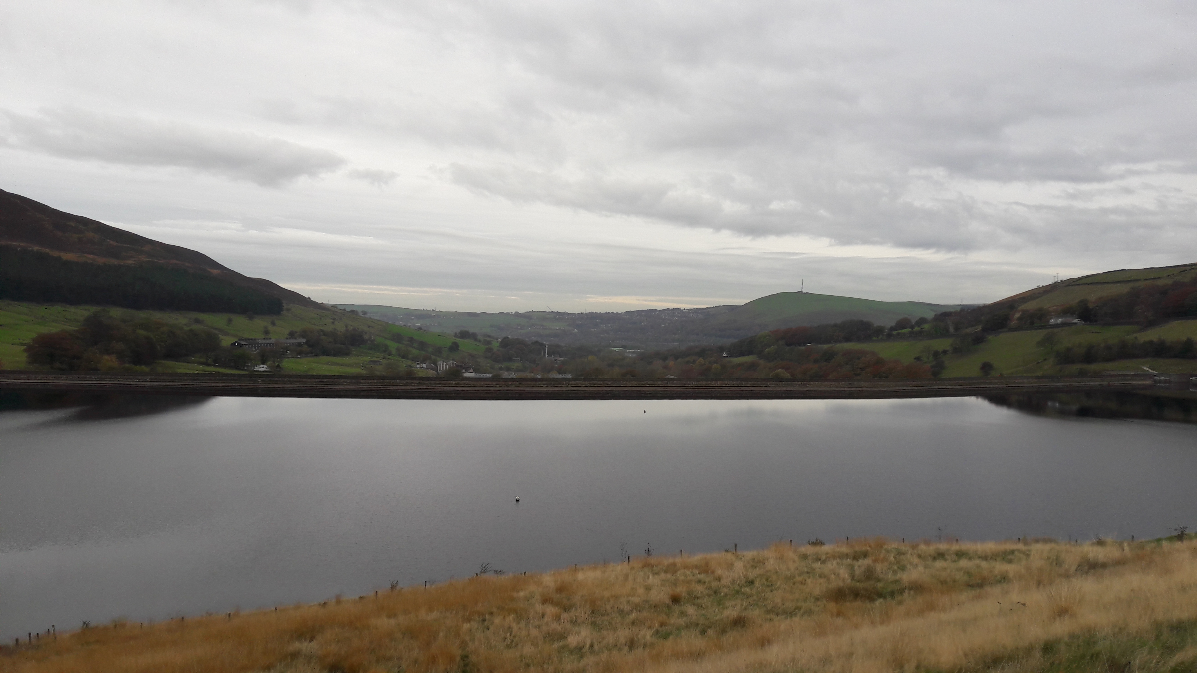 Dovestone Reservoir.