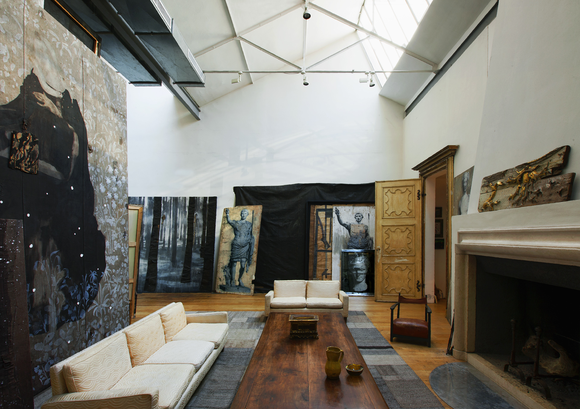 Luca Pignatelli house in Milan