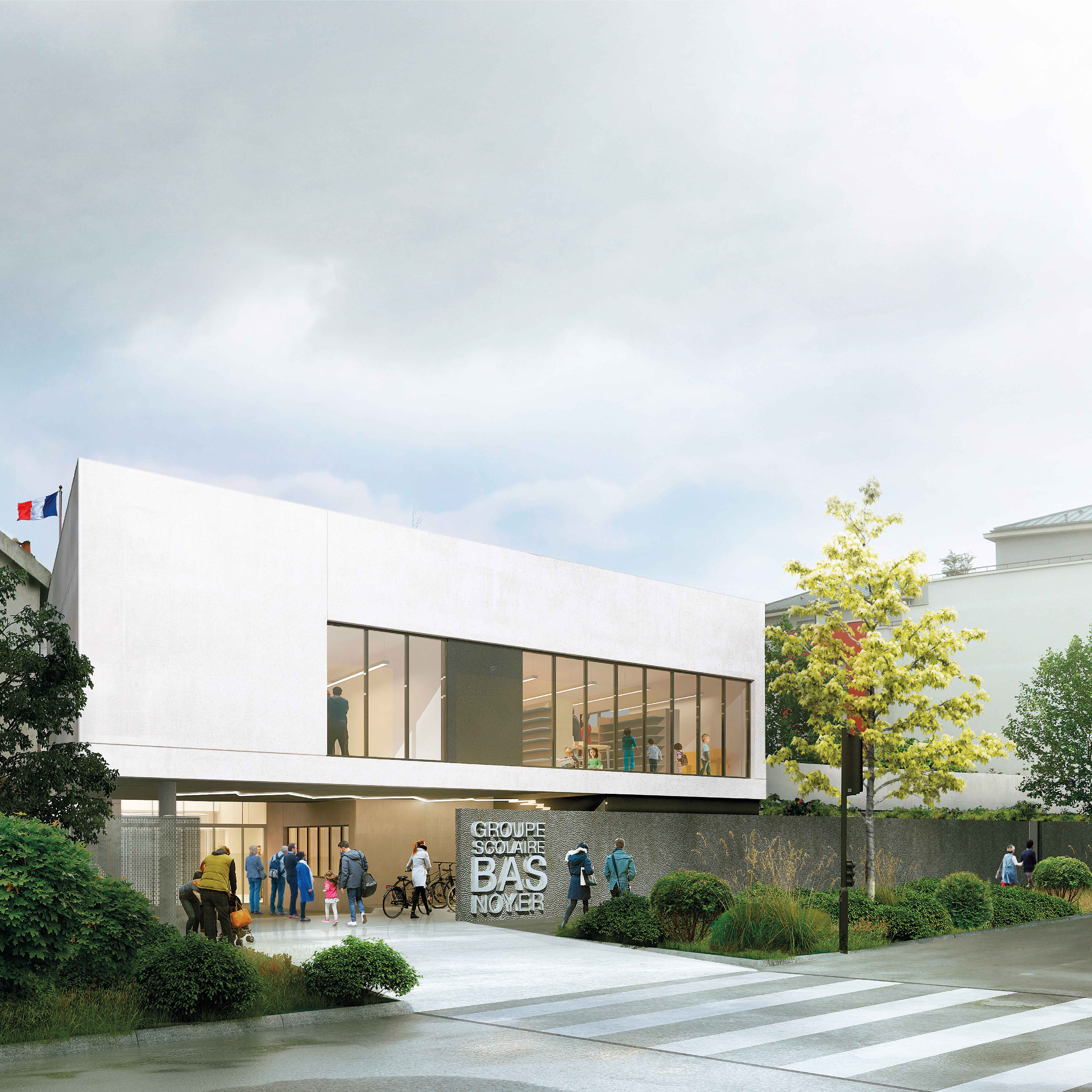 Groupe scolaire du bas noyer, Eragny-sur-Oise