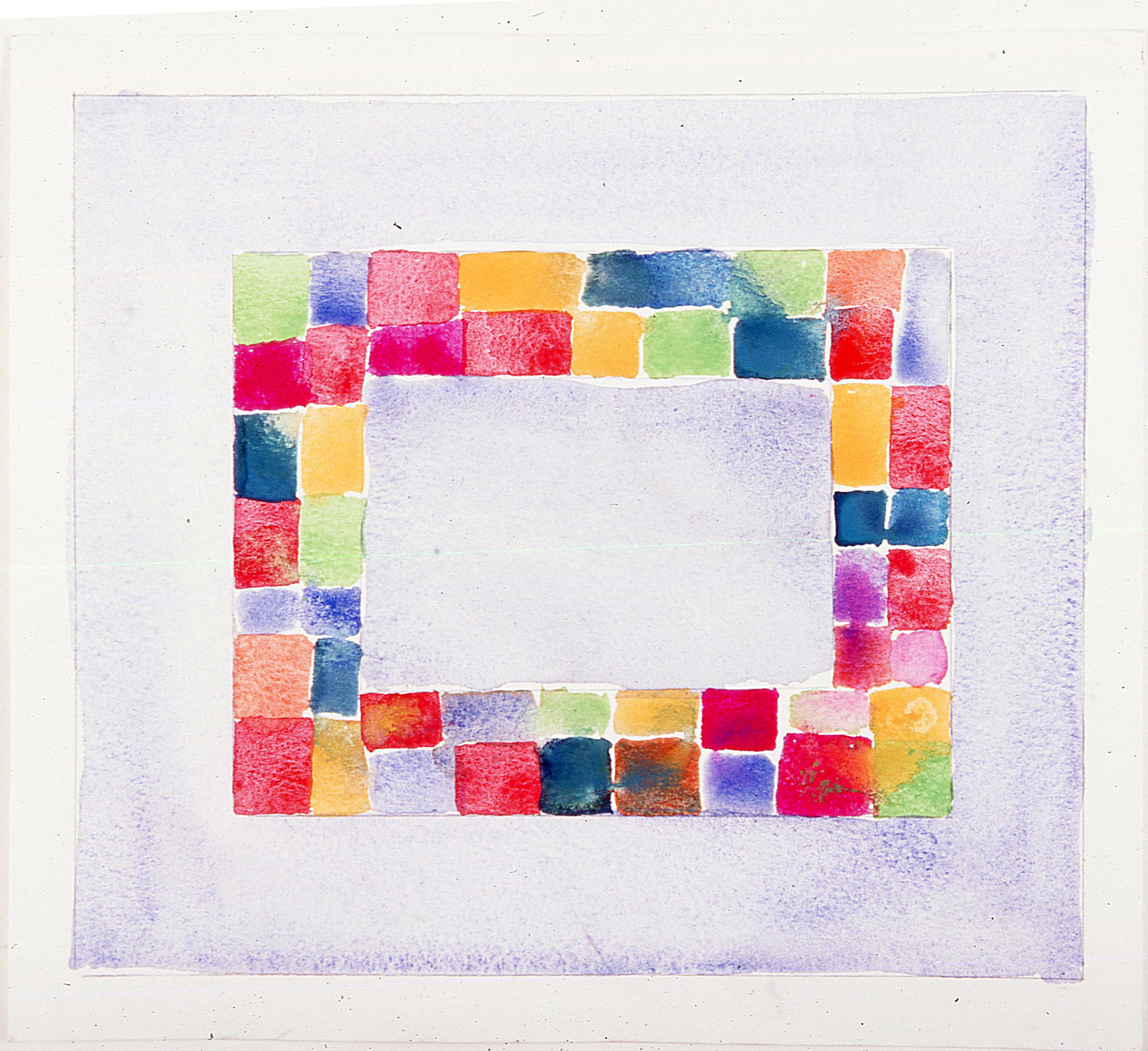 Untitled, 1996. Watercolor on paper, 24 x 29 cm.