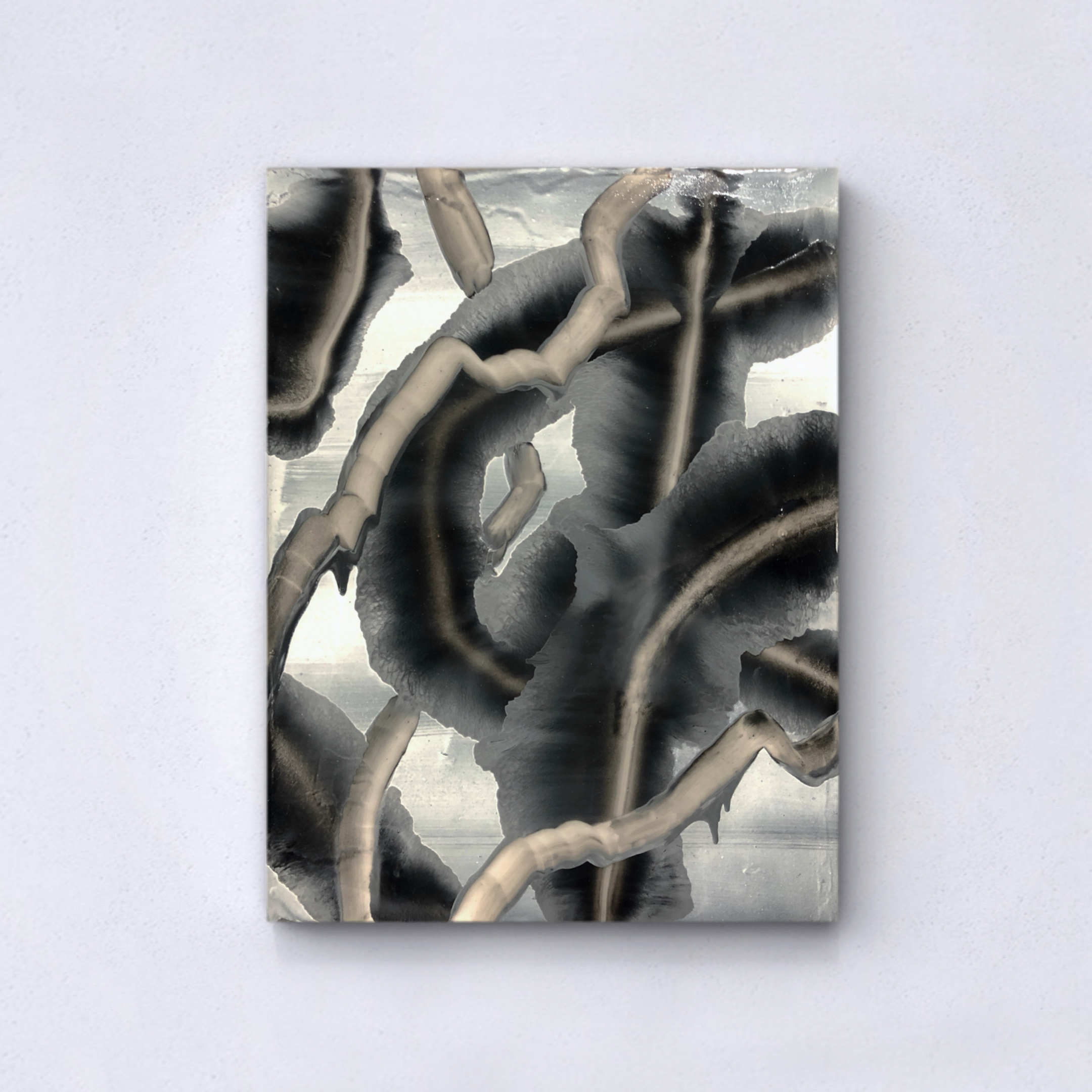 Streamers (VI) - Oil on canvas 39 x 30 cm