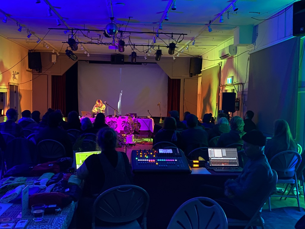 Biosonic! festival, solo version, PC Caitlin hertzman