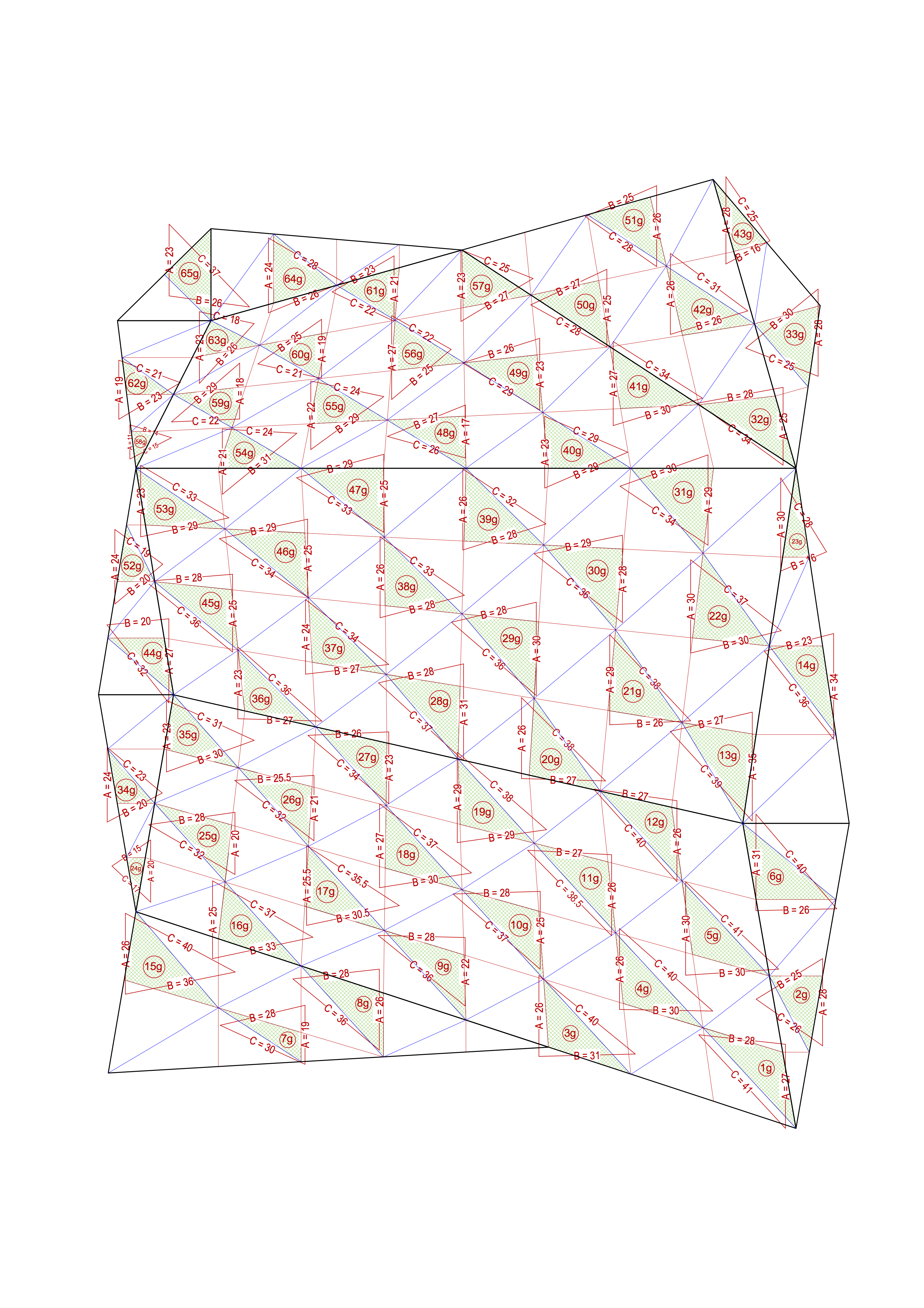 'manta, green', giclee print on paper, 20x30cm