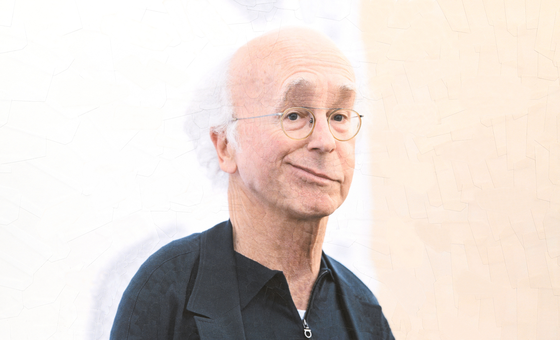 Larry David for the NYT, 2024, 16.5 x 11.6 inches