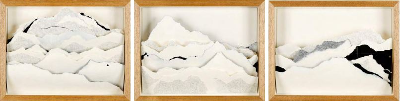 Rétifs 3, (58x48cm)x3, 2020