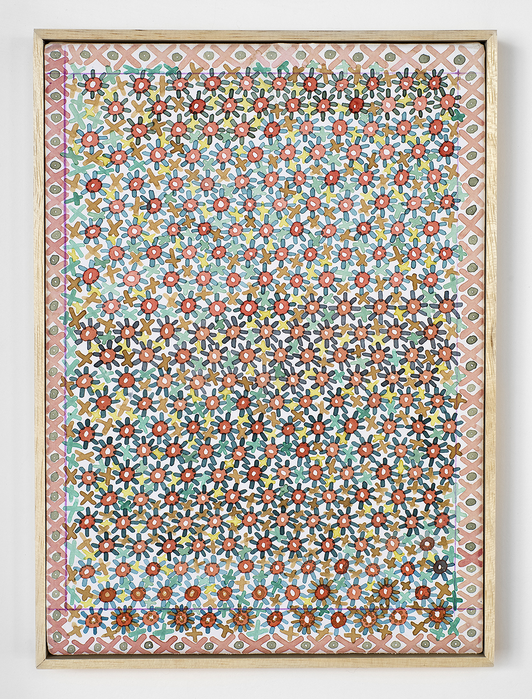 Sin títuloAcuarela sobre papel, montado en tela31 × 21 cm2022(No disponible)