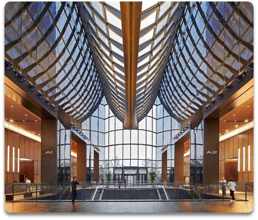 北京建成墨色山水 – 朝阳公园广场