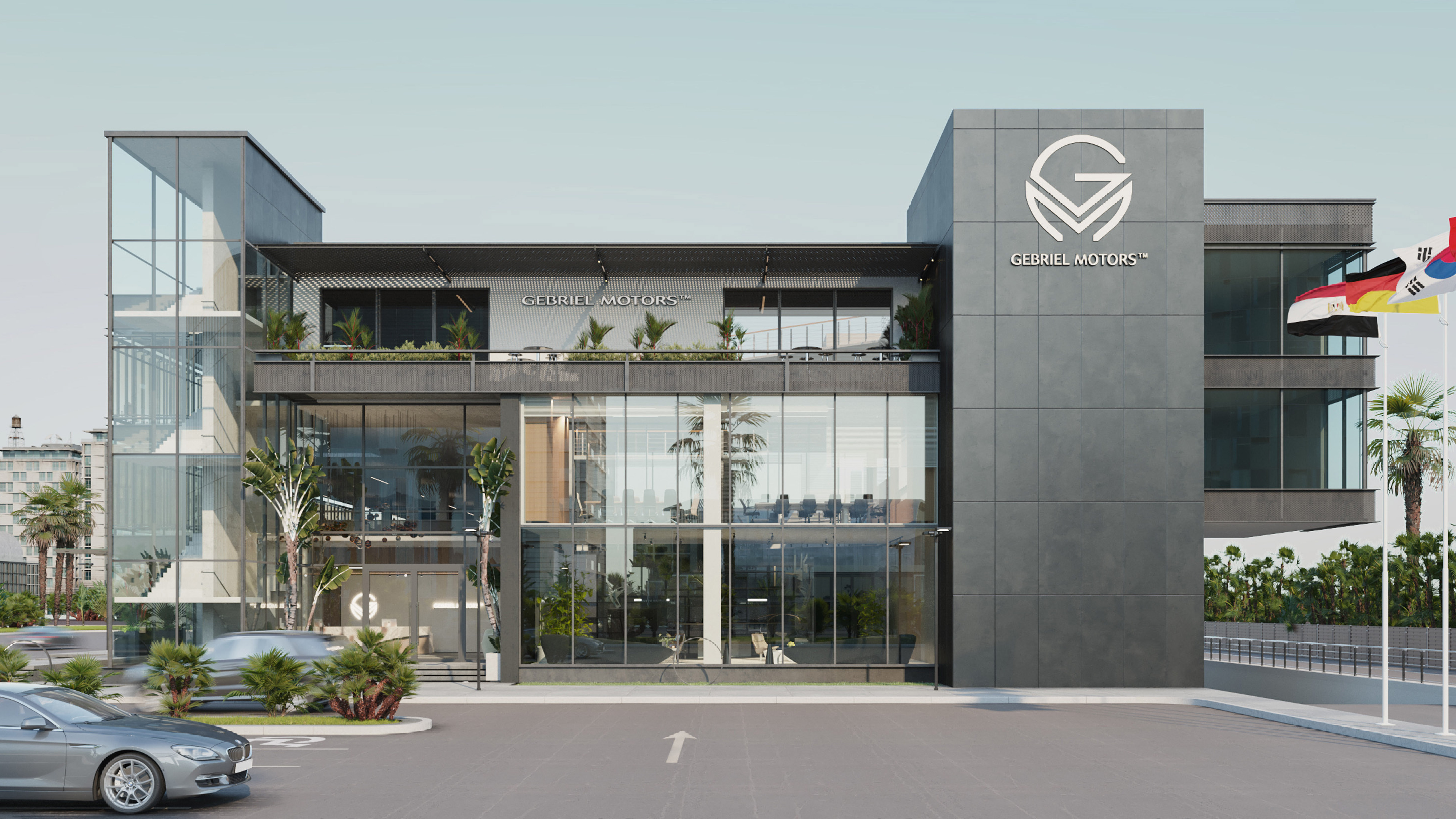 VIEW GEBRIEL MOTORS, NEW CAPITAL ︎︎︎