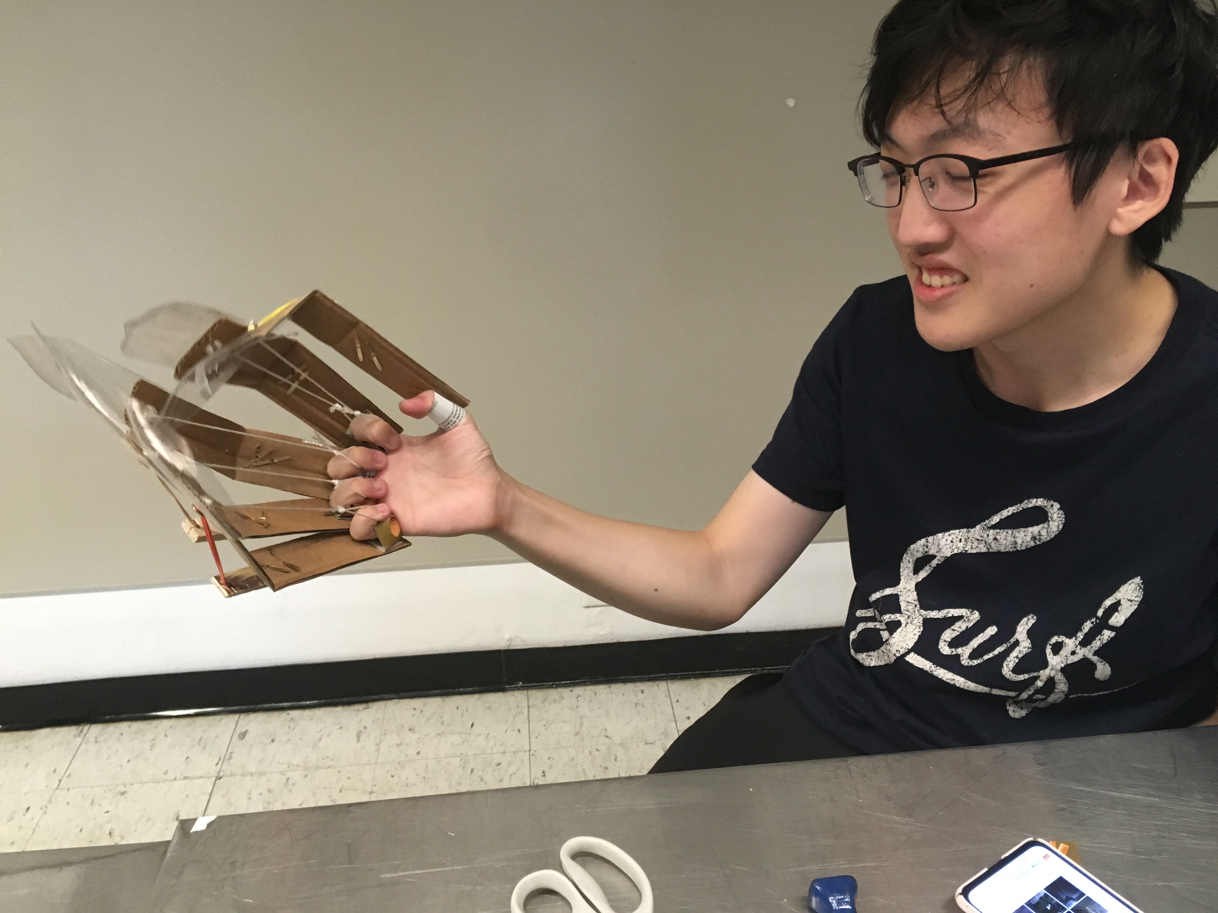 Collapsible Body Extension,Space/ Materiality, Parsons School of Design, Fall 2019