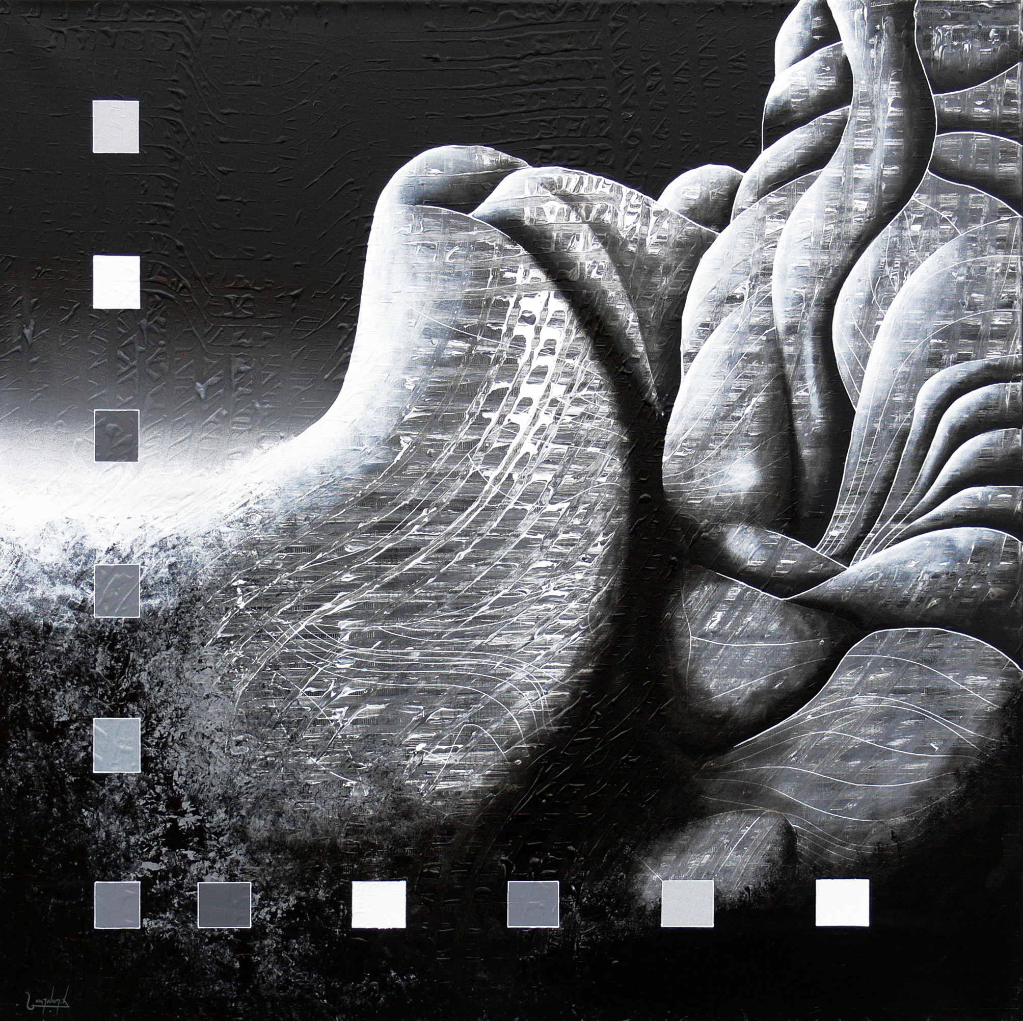 Frequency Famulli Tuorum(100 x 100 cm)