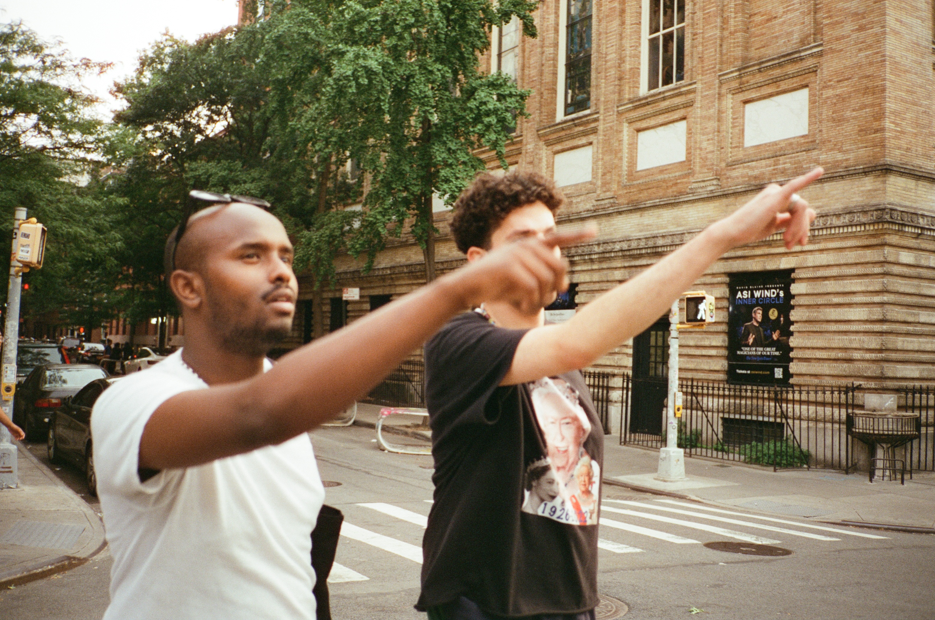 Khalid and Omar, New York