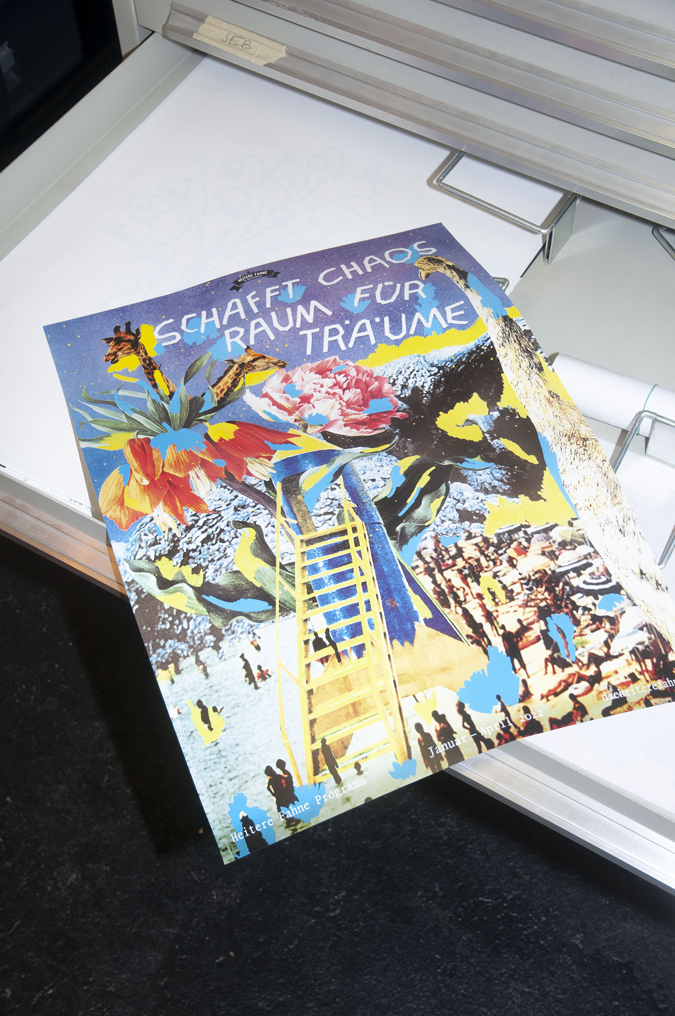 Heitere Fahne Programmplakate Saison 21/22, A2 