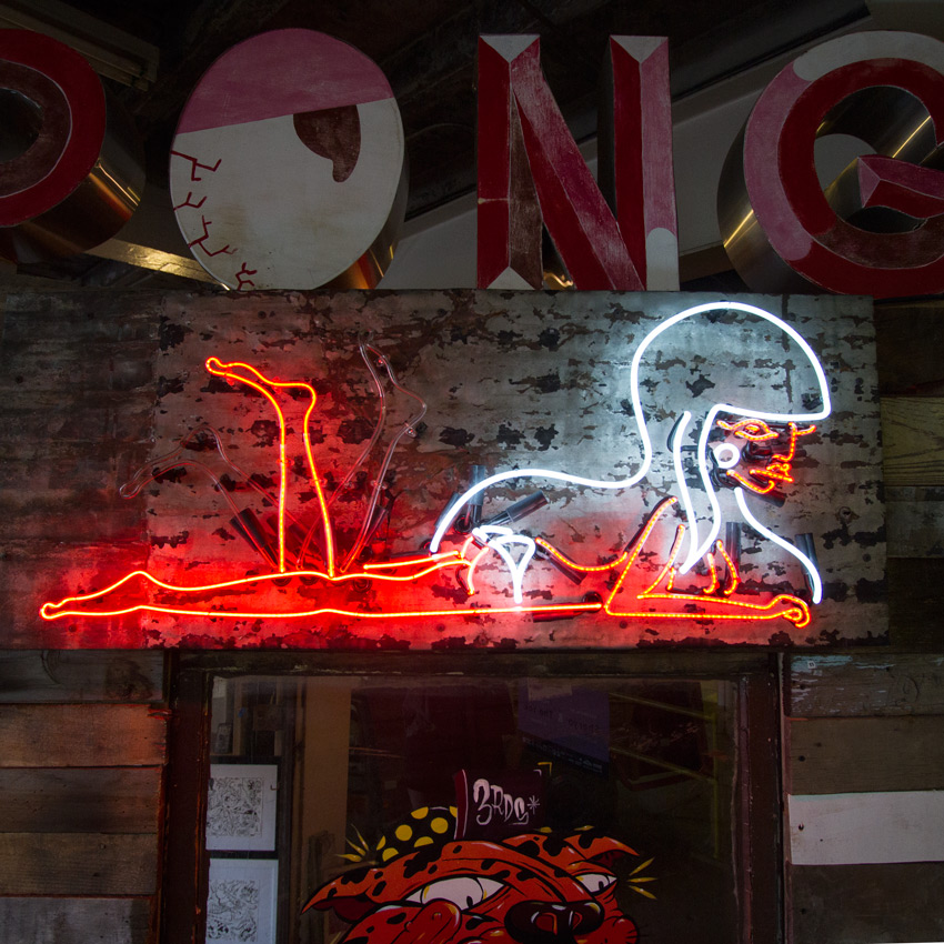 Ms. Ping Pong Neon