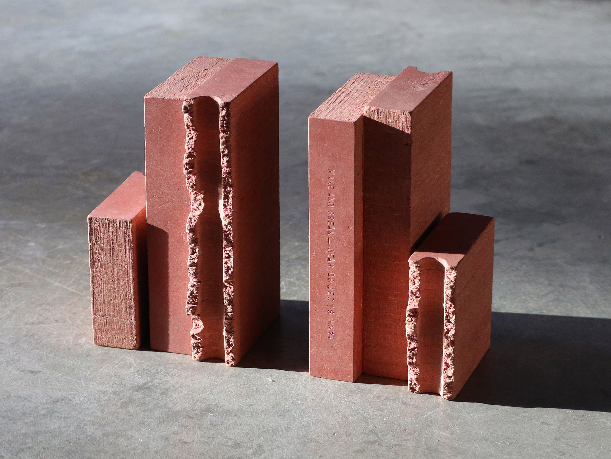 Make and Break book ends - 1/3