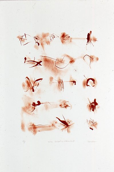 From Seshat I — 55 x 68 cm Lithograph