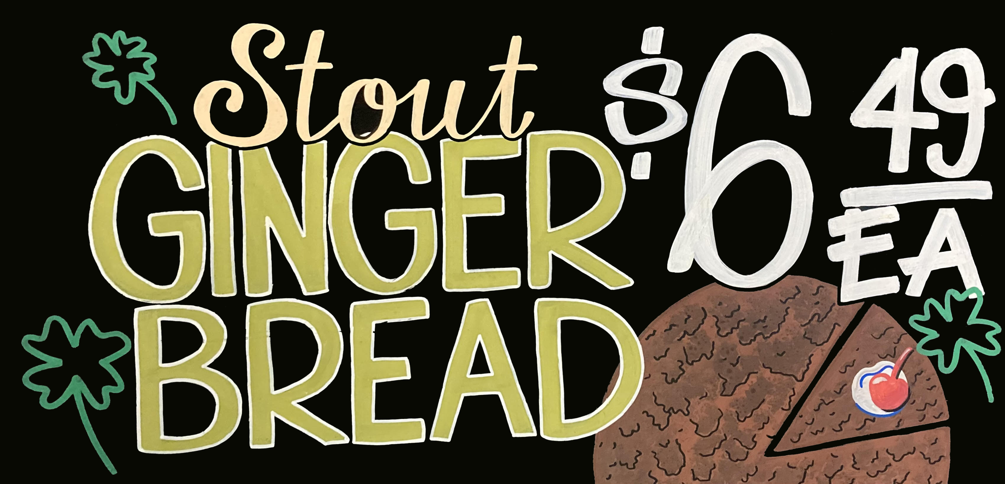 Paint Marker on Board, 4x2 ft