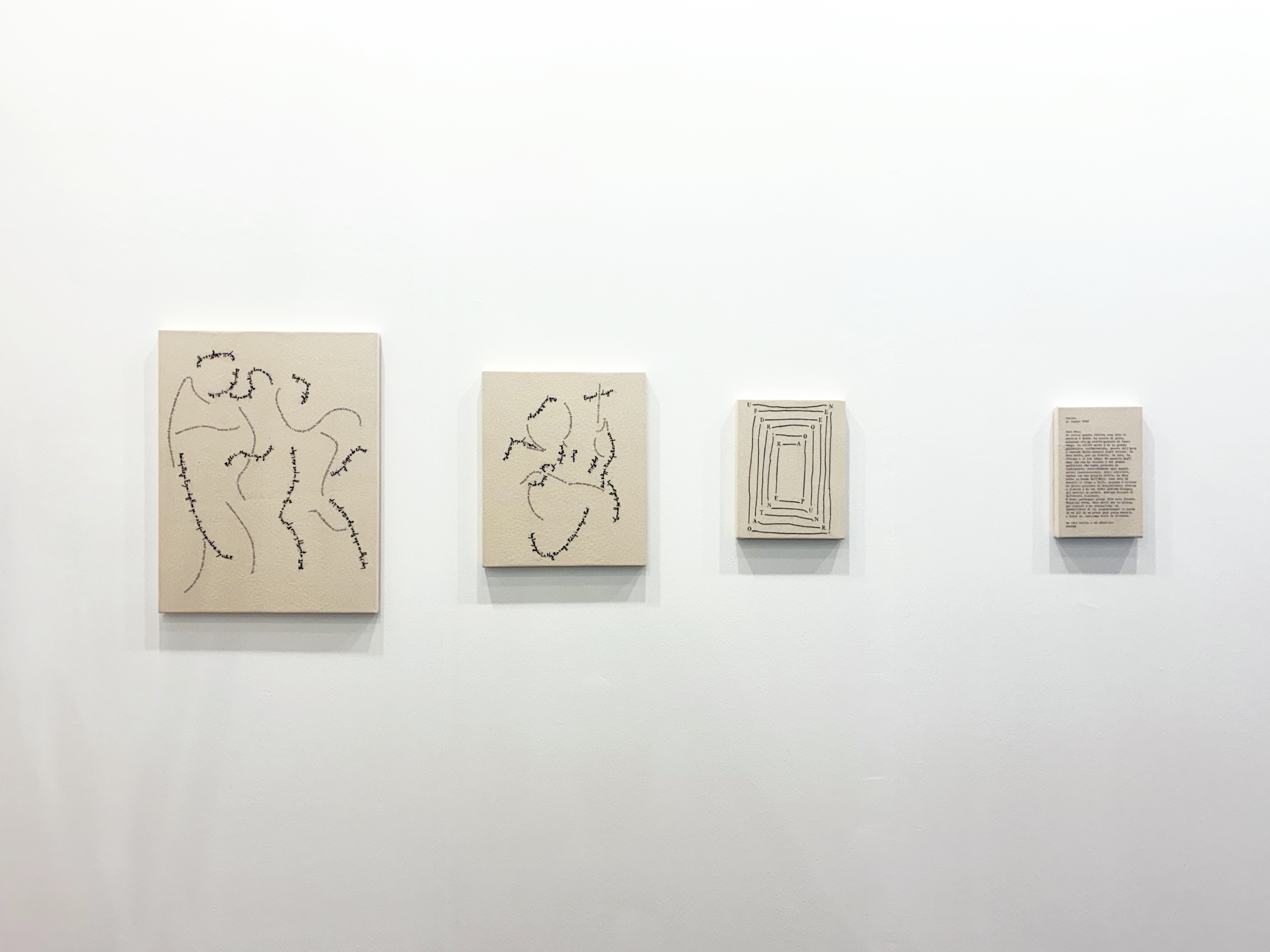 Schegge temporali, NP ArtLab, ArtVerona, 2025, installation view Serena Gamba