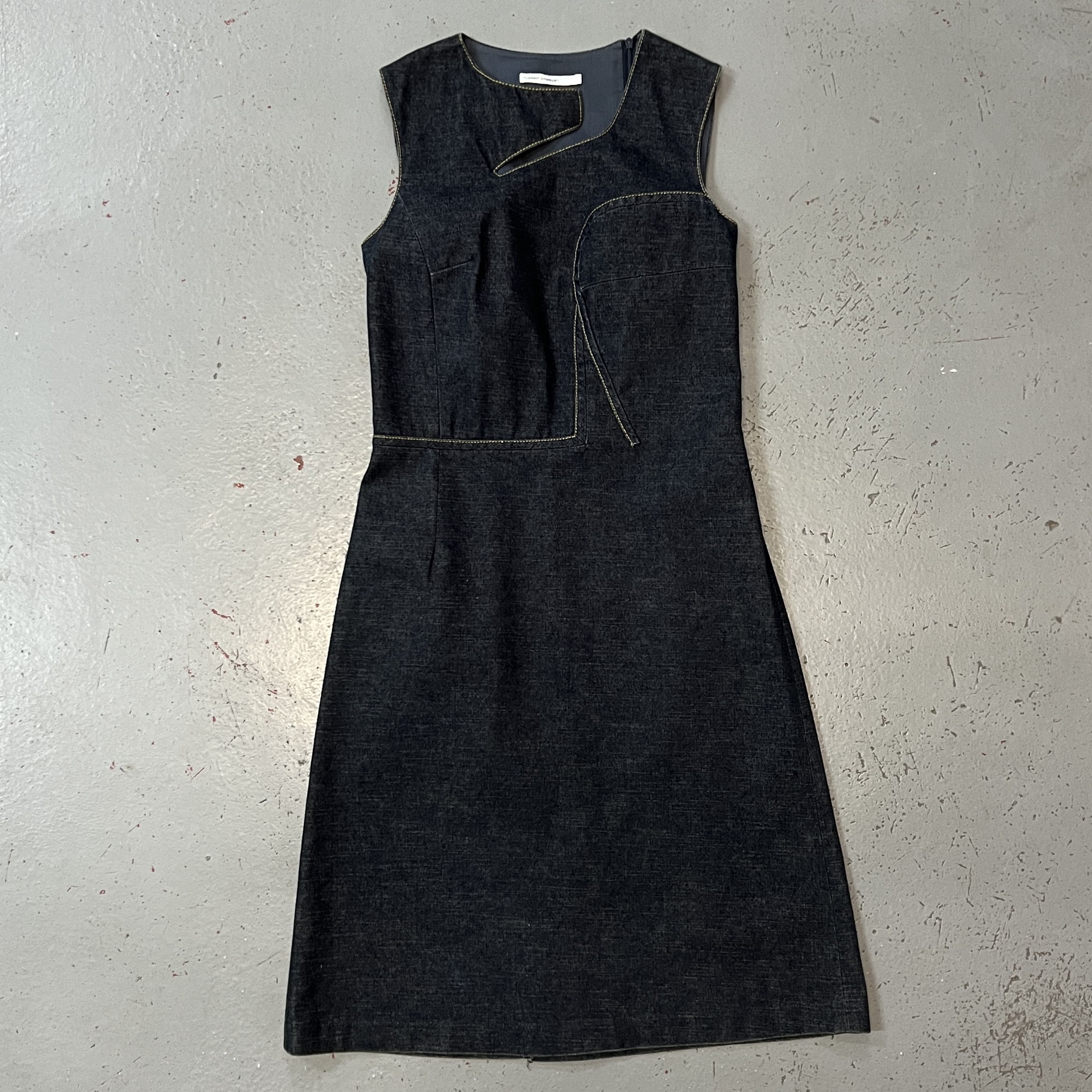 Hussein Chalayan, S/S 2001 Denim Dress - La Nausée - fashion