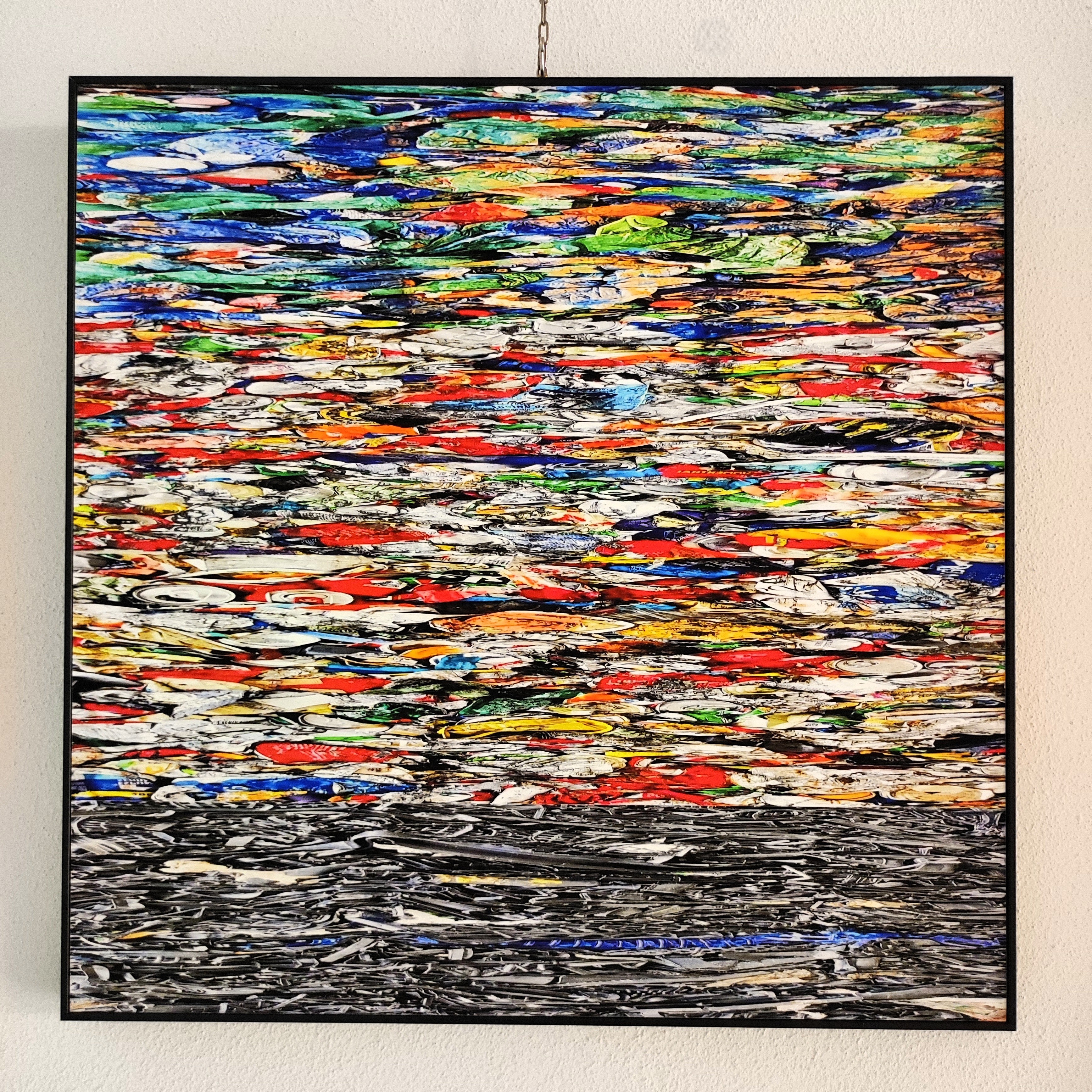 Spaesaggio; fine art print on aluminum Dibond; 51 x 51 cm (framed)