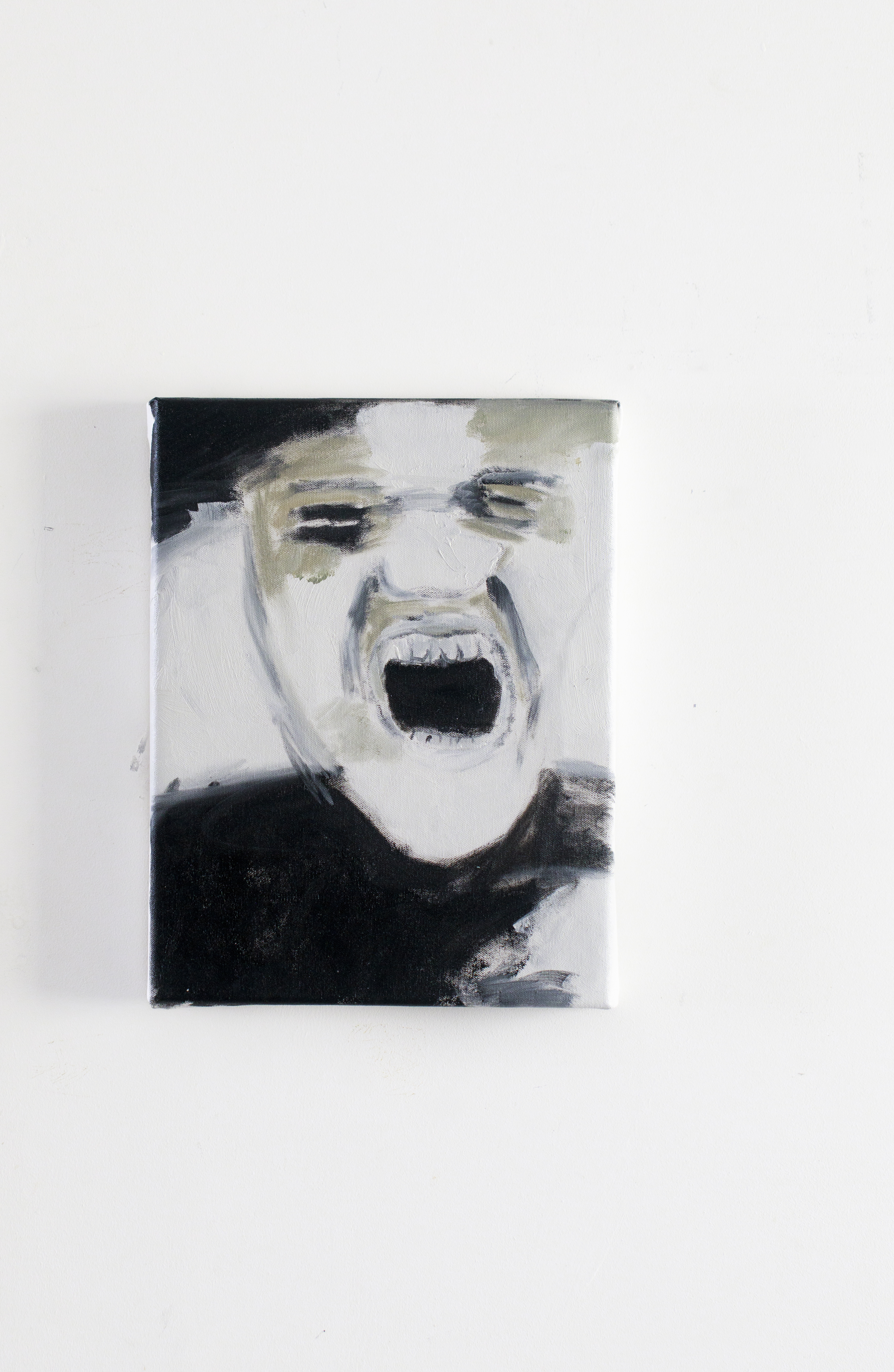 Rage against the night - 2024 - Oil on canvas -  30cm x 40cm