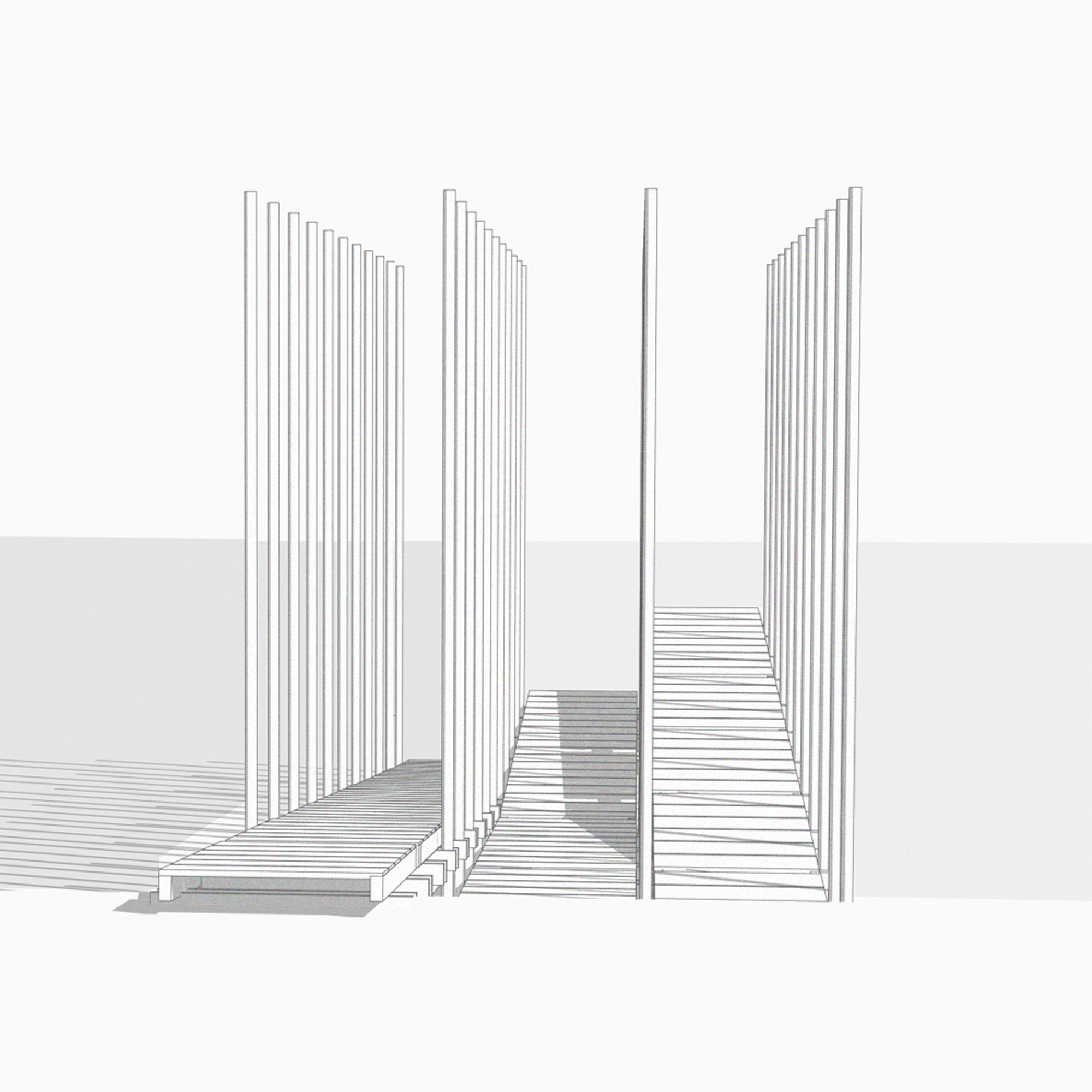 Brutalisme Élémental / Installation