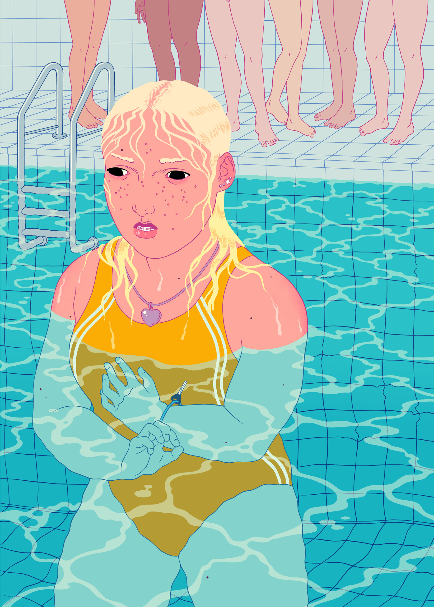 Puberty, editorial for Hohe Luft Magazine, 2015