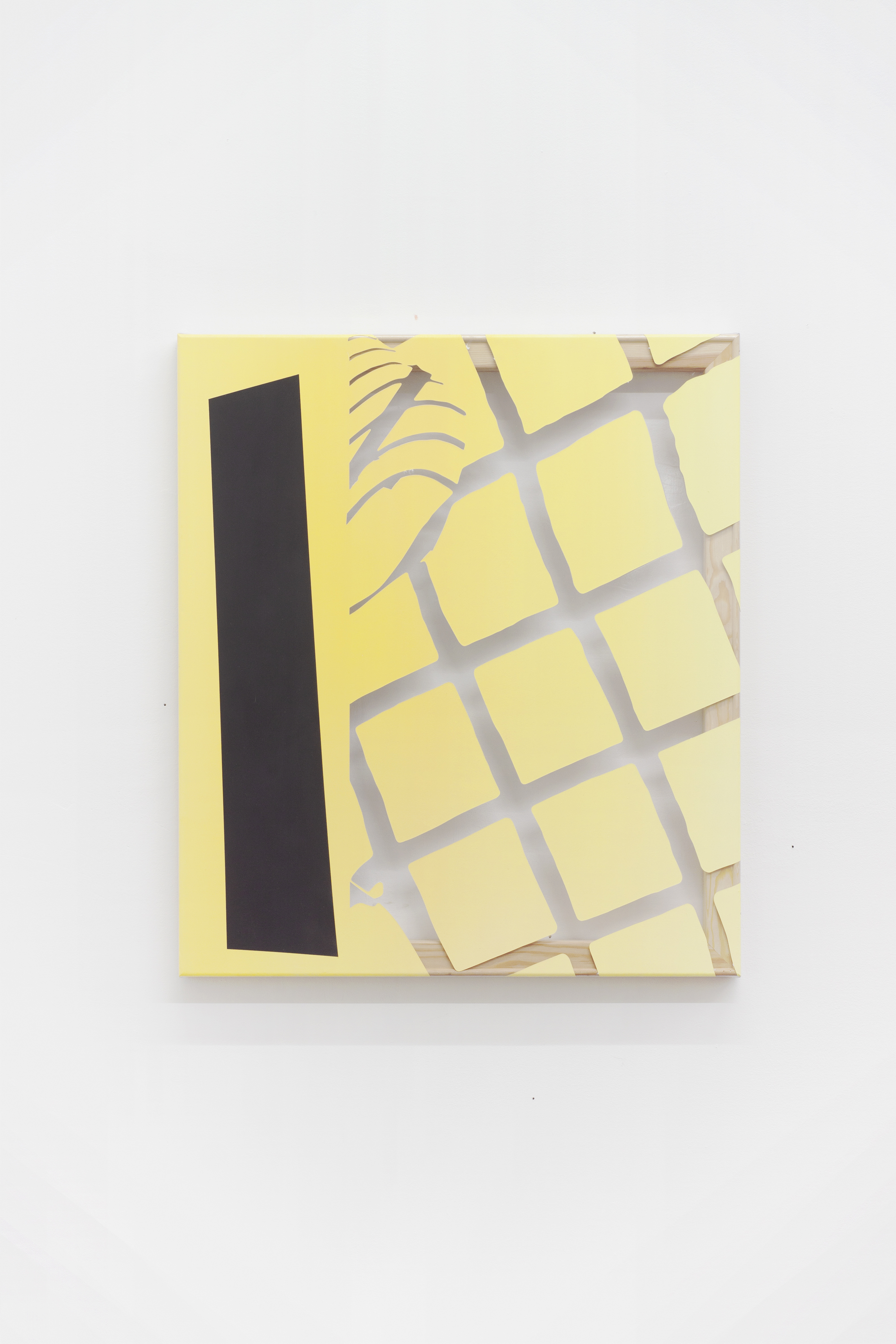 Netz Werk IV, 2020, oil on canvas, 80x70 cm